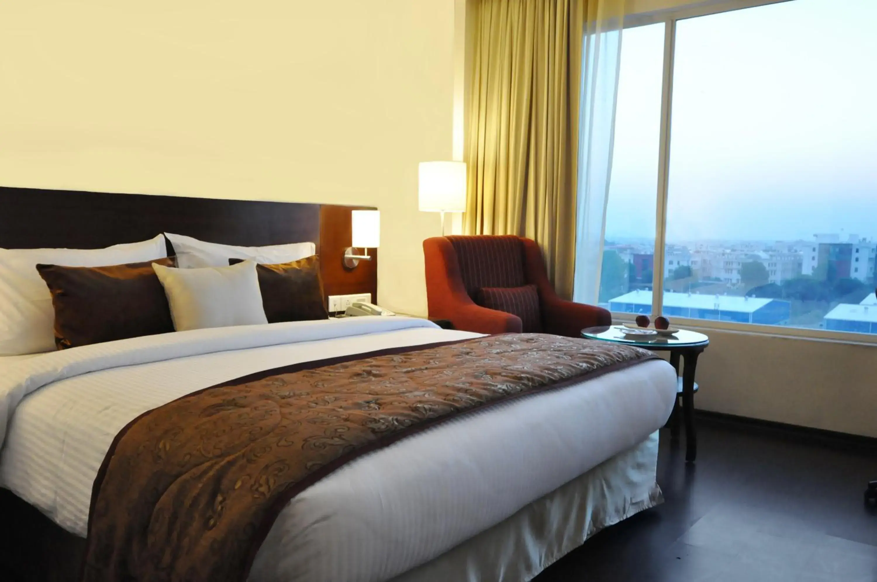 Bedroom, Bed in Hotel Marigold- Sitapura