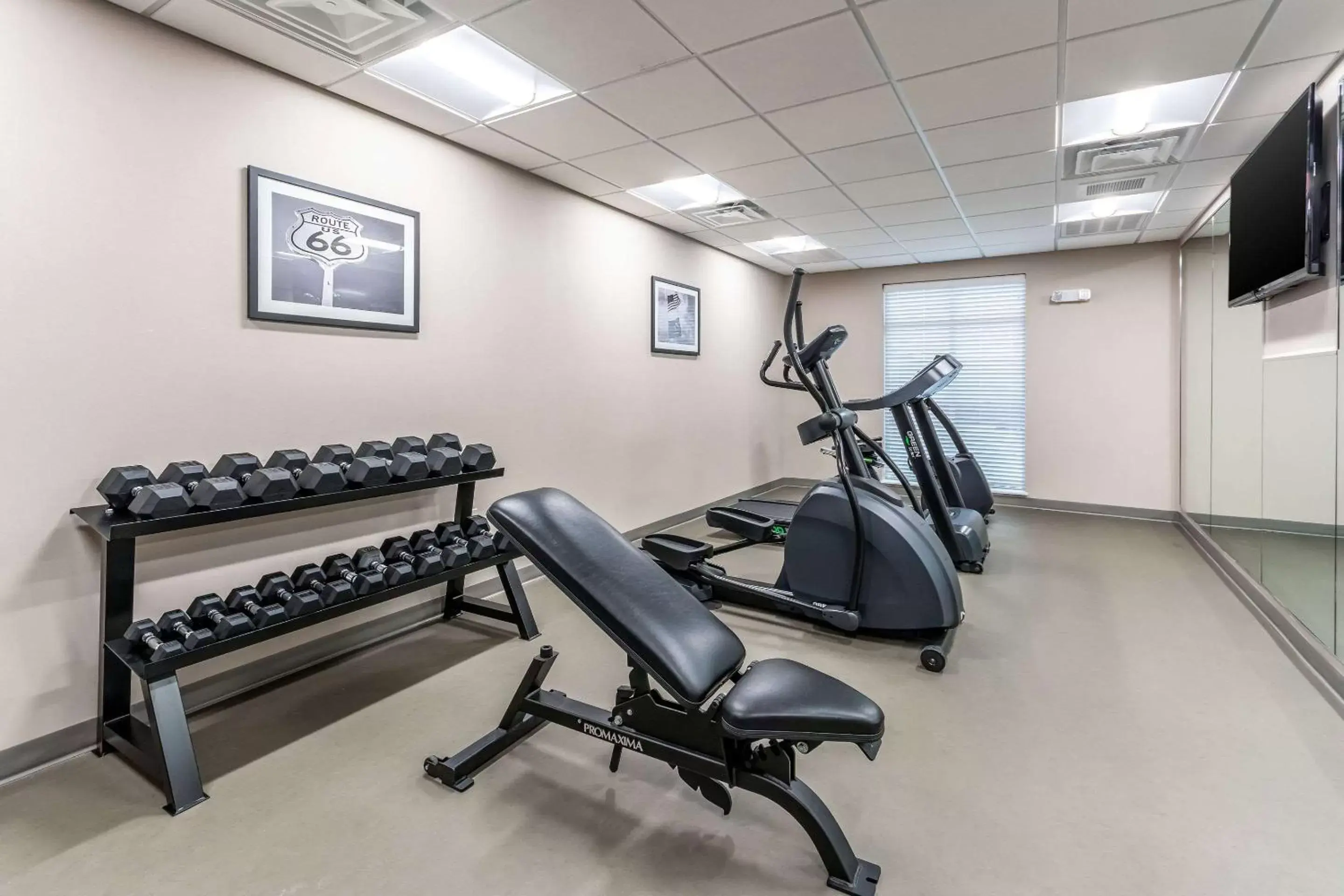 Fitness centre/facilities, Fitness Center/Facilities in Sleep Inn & Suites Yukon Oklahoma City