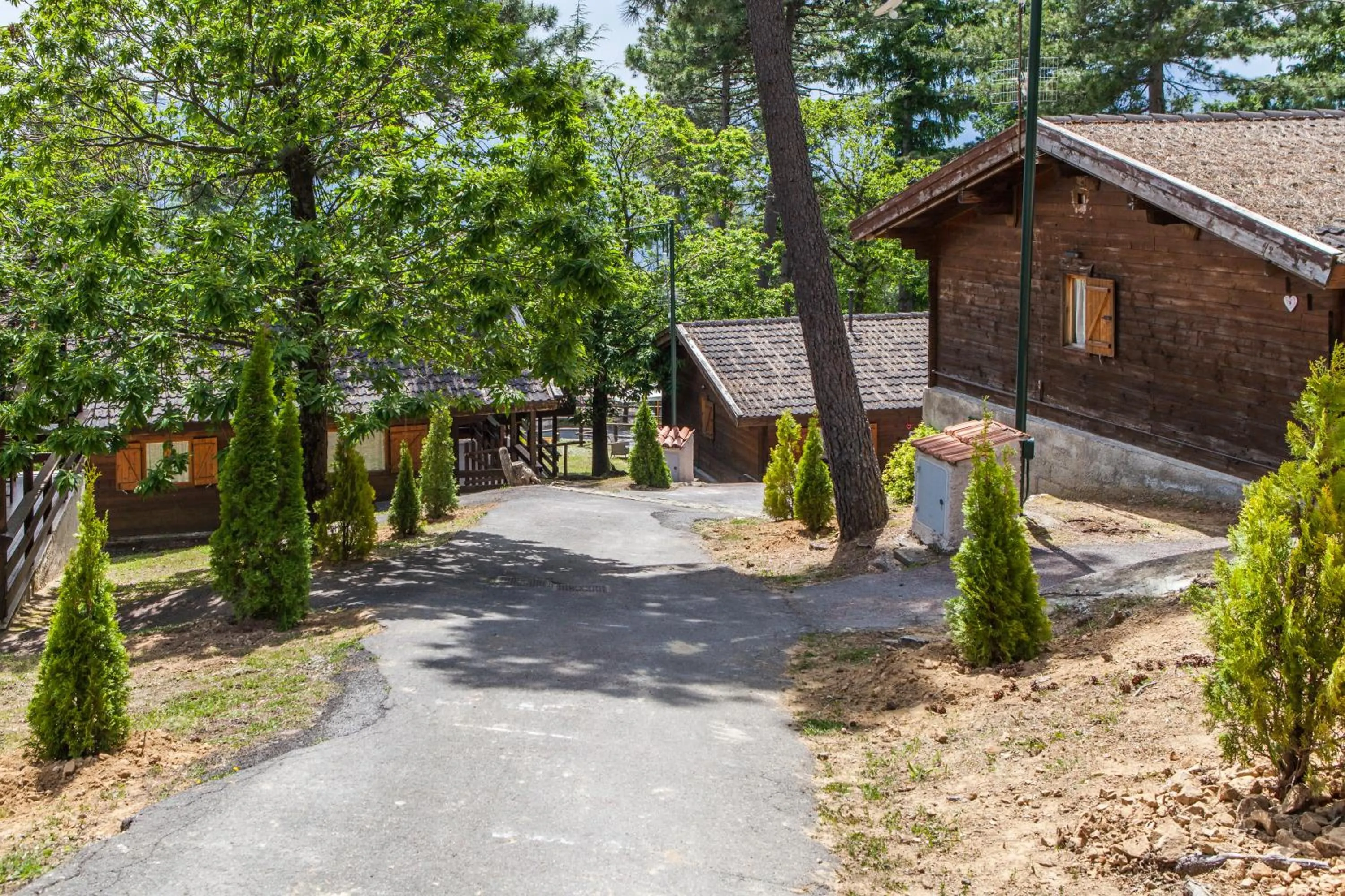 Facade/entrance in Il Ciocco Hotels