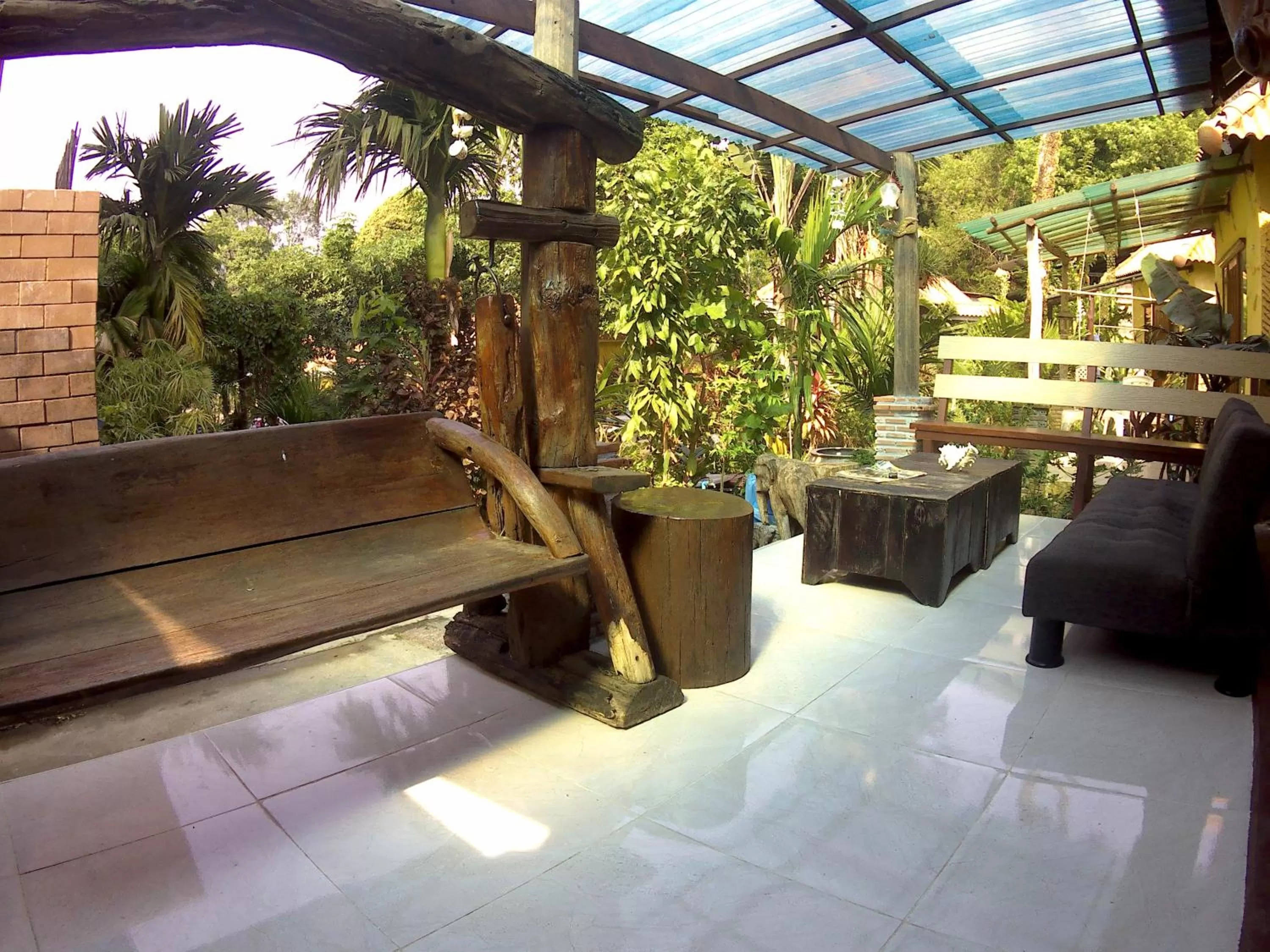 Garden view in Sea-Sun Bungalow & Resort