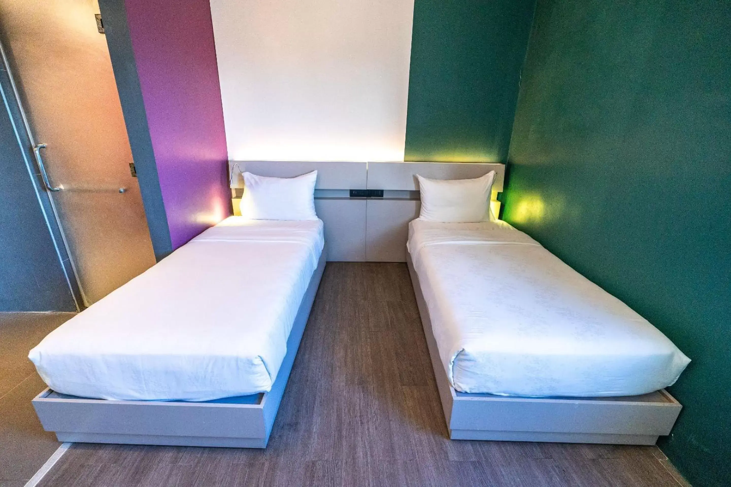 Bed in Yello Hotel