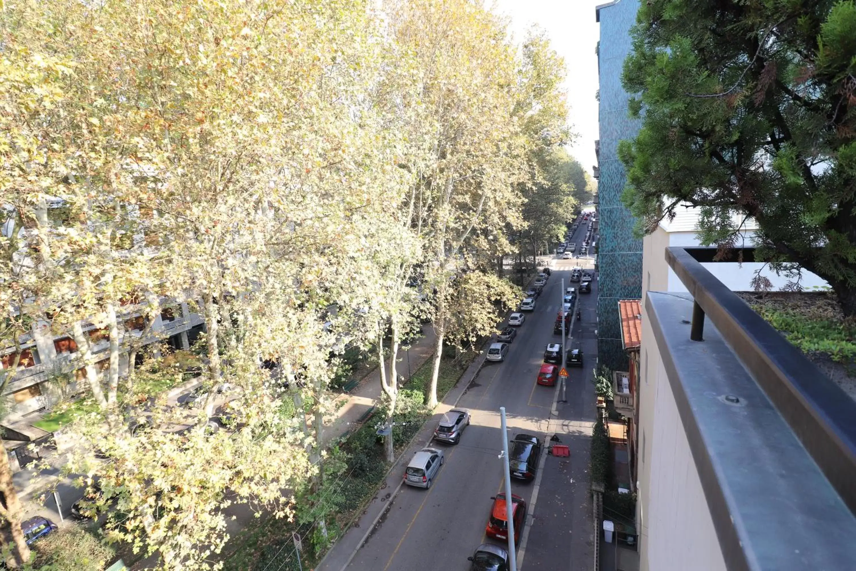 Street view, City View in Hotel Domenichino