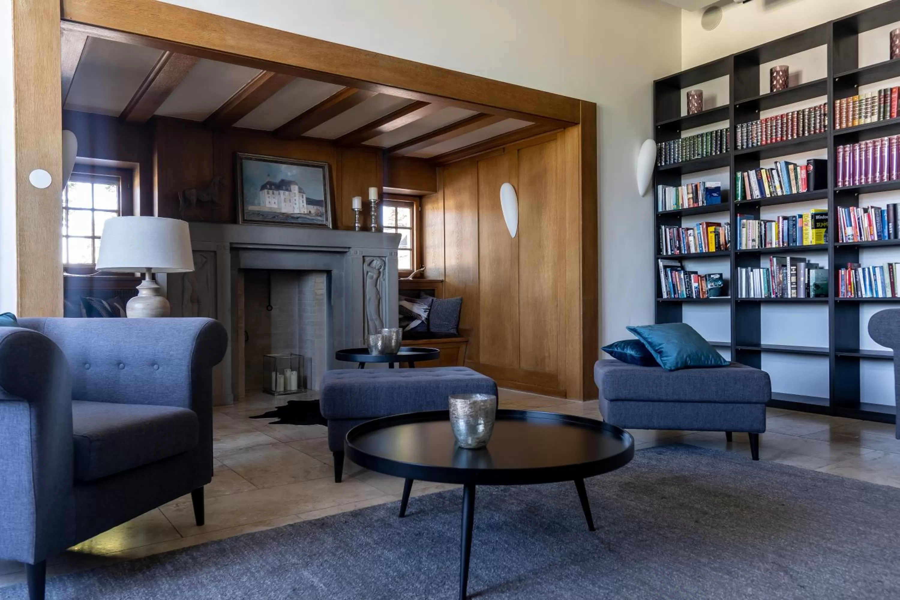 Library in Bodensee-Hotel Sonnenhof