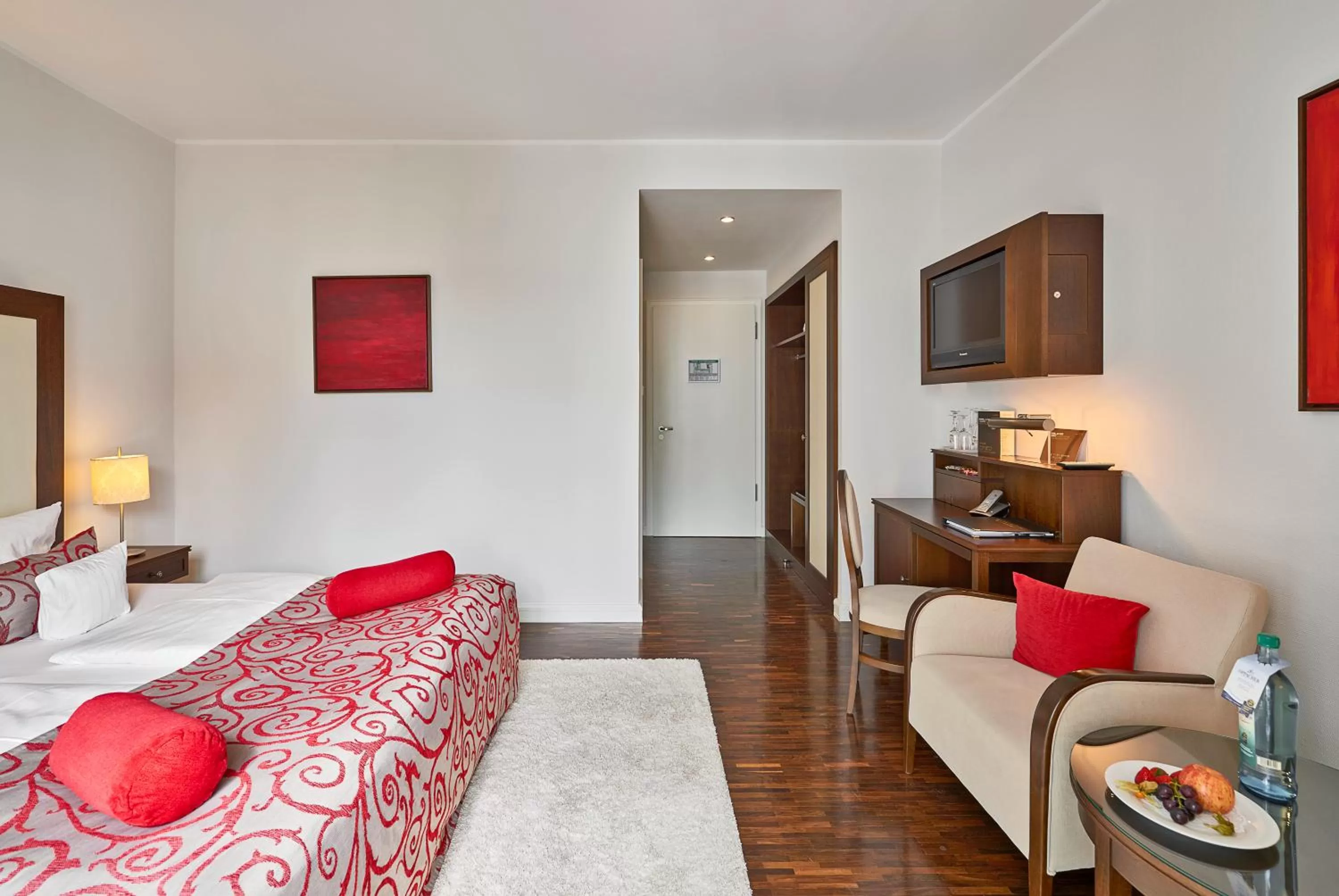 Photo of the whole room, Bed in Hotel Elbresidenz an der Therme