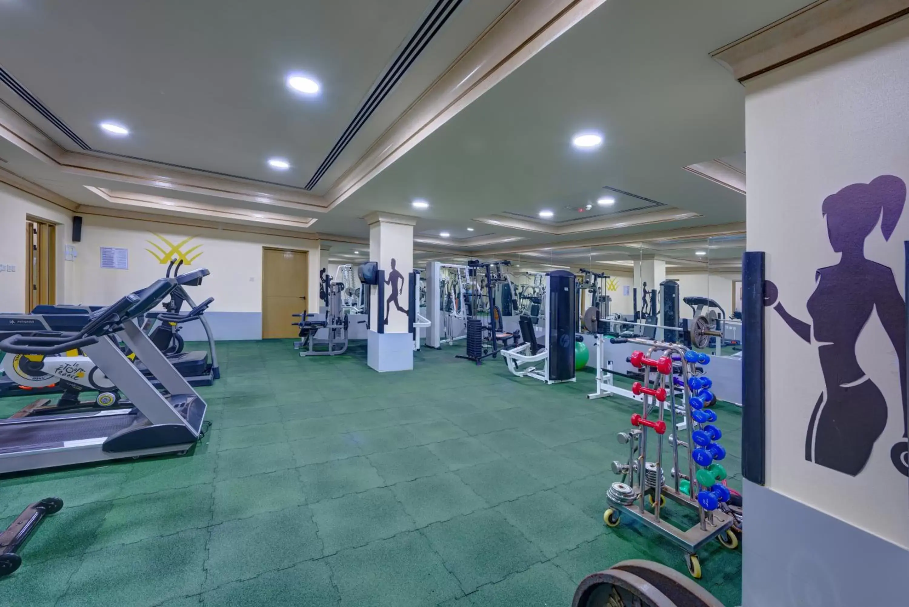 Fitness centre/facilities in Sahara Beach Resort & Spa Fitness centre/facilities in Sahara Beach Resort & Spa