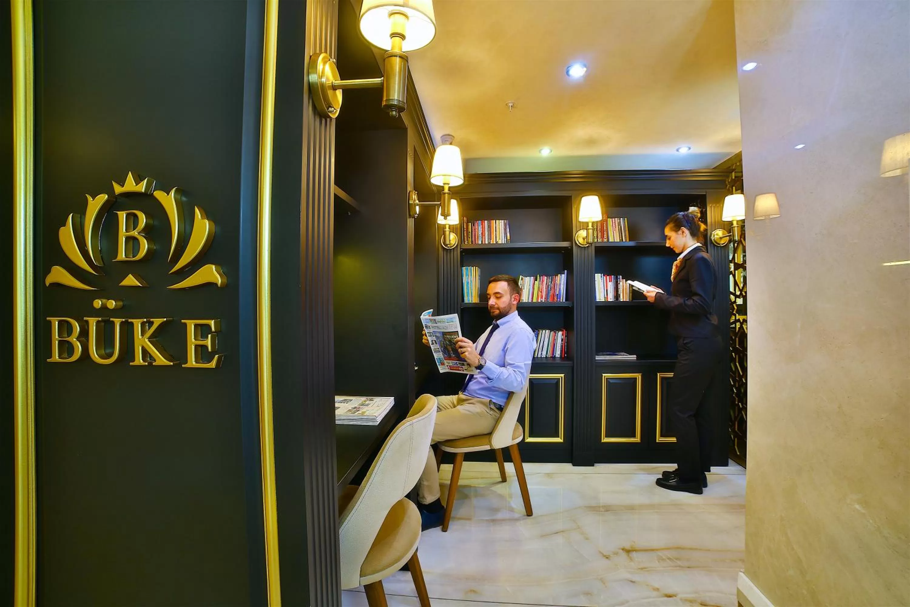 Staff in Büke Hotel Şişli