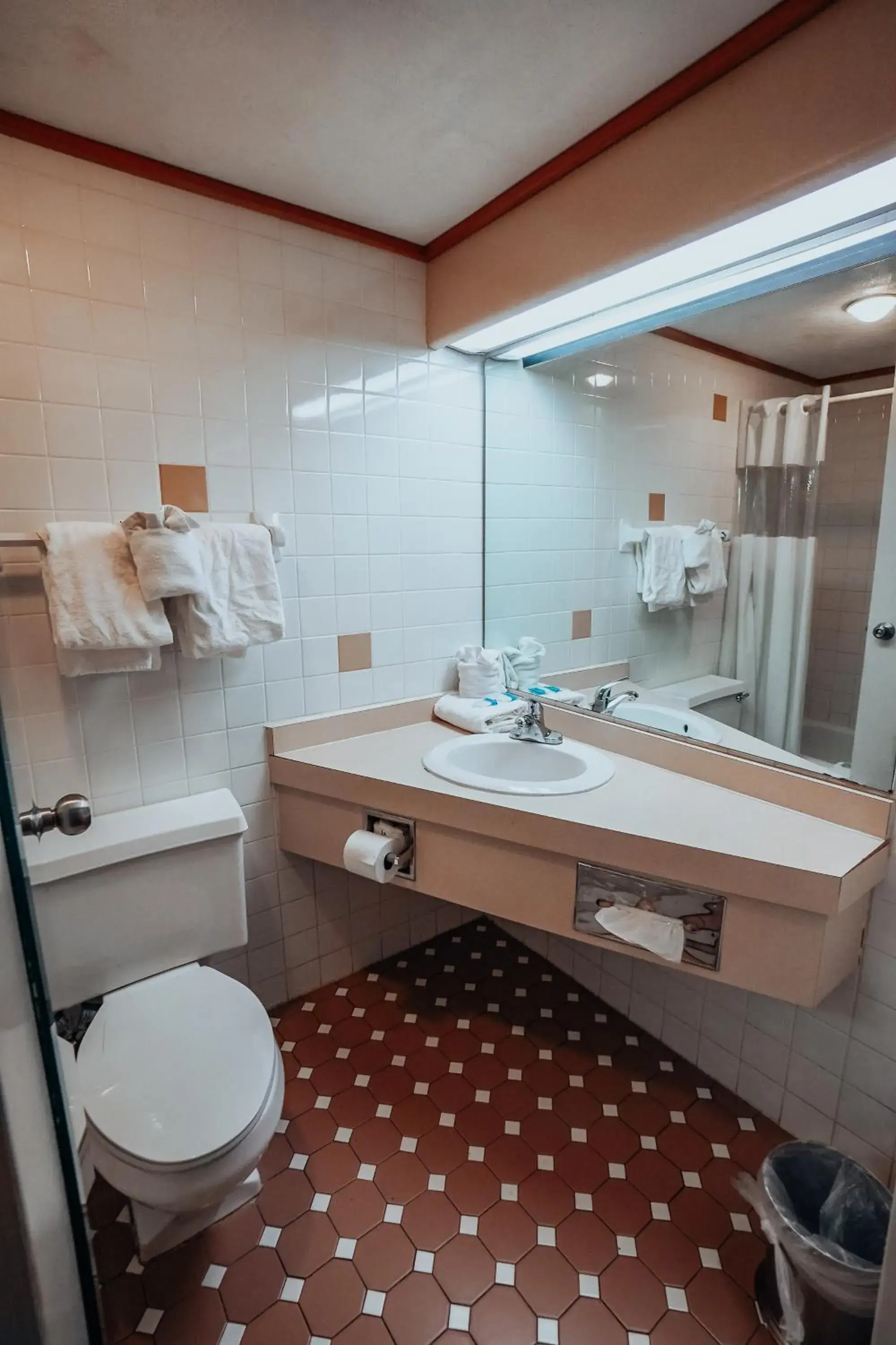 Bathroom in Lamplighter Inn and Suites - North