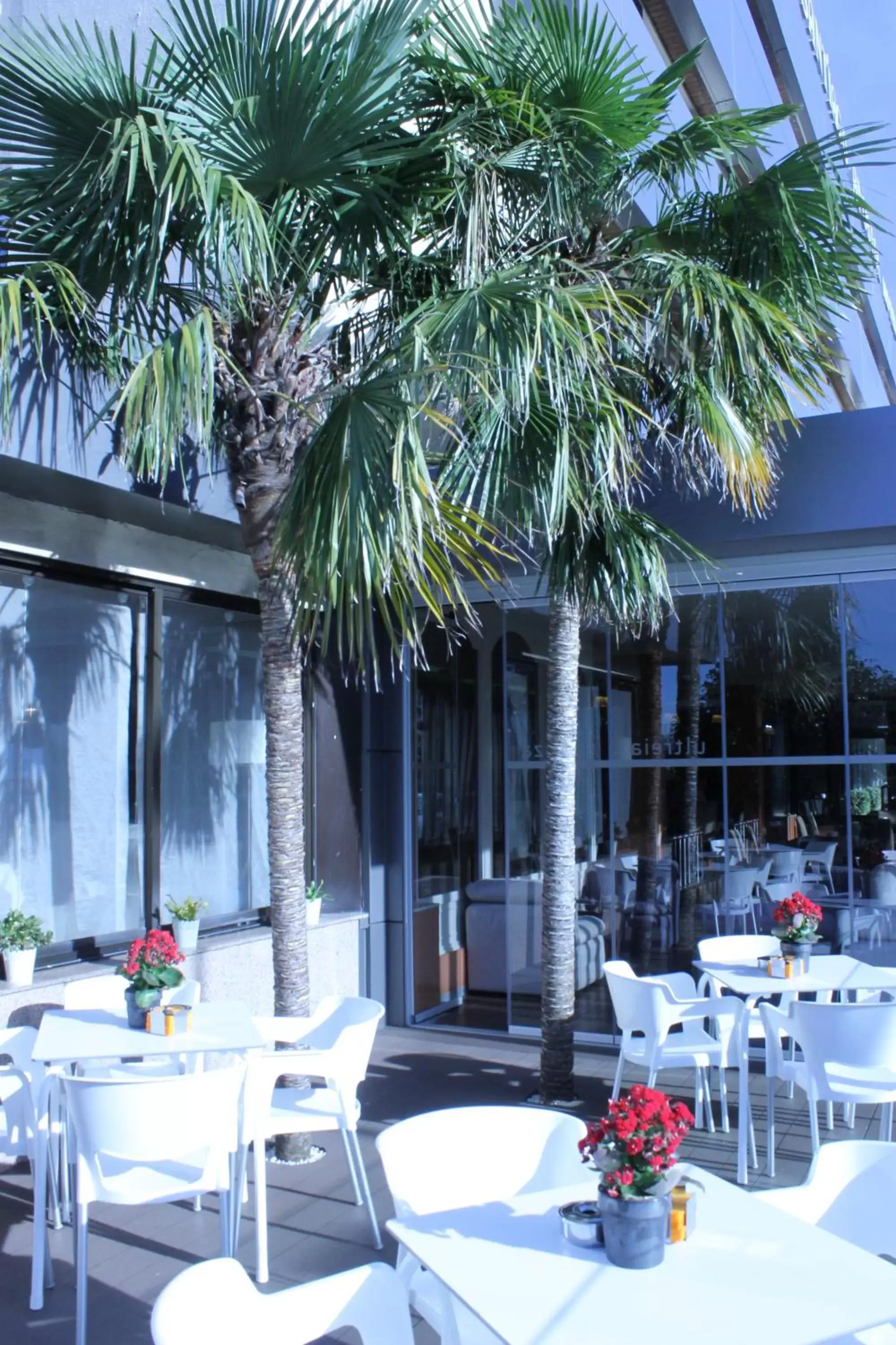 Balcony/Terrace, Restaurant/Places to Eat in Hotel Santiago Apóstol