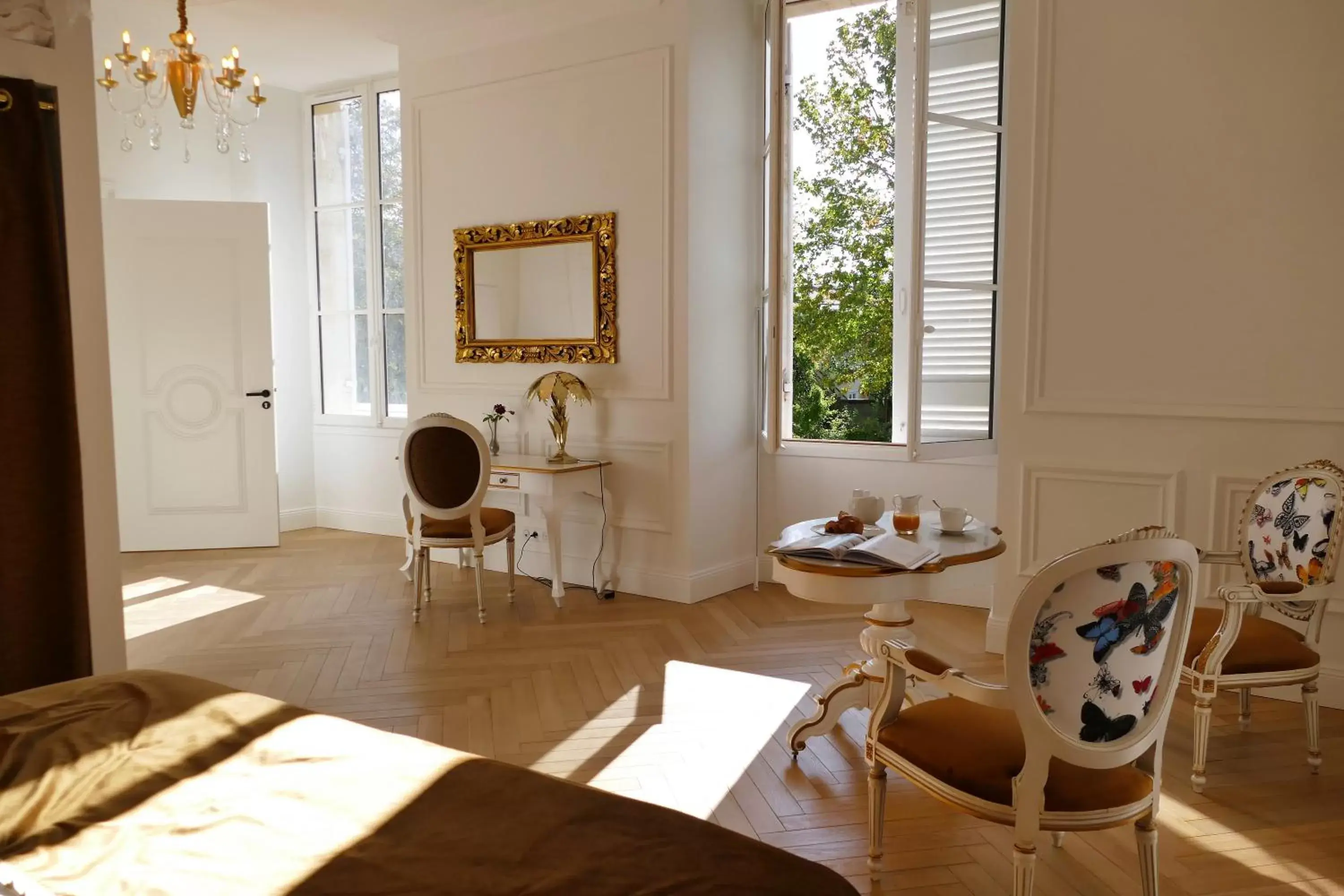 Living room in Le Clos des Queyries