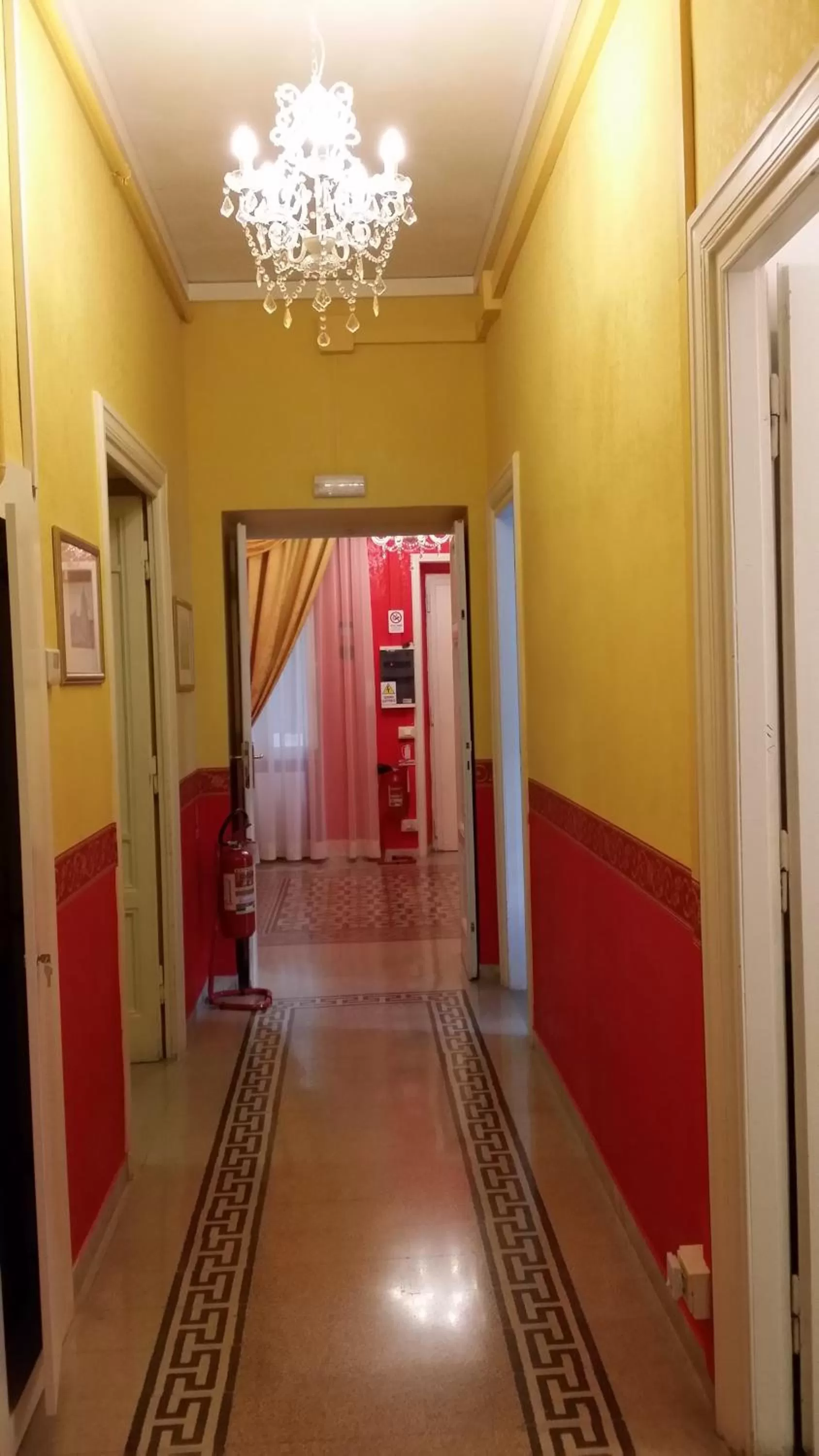 Lobby or reception in La Breccia A Porta Pia