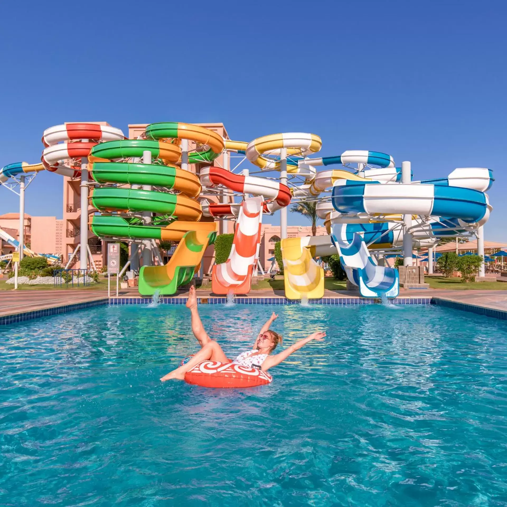 Aqua park, Water Park in Pickalbatros Aqua Park Resort - Hurghada