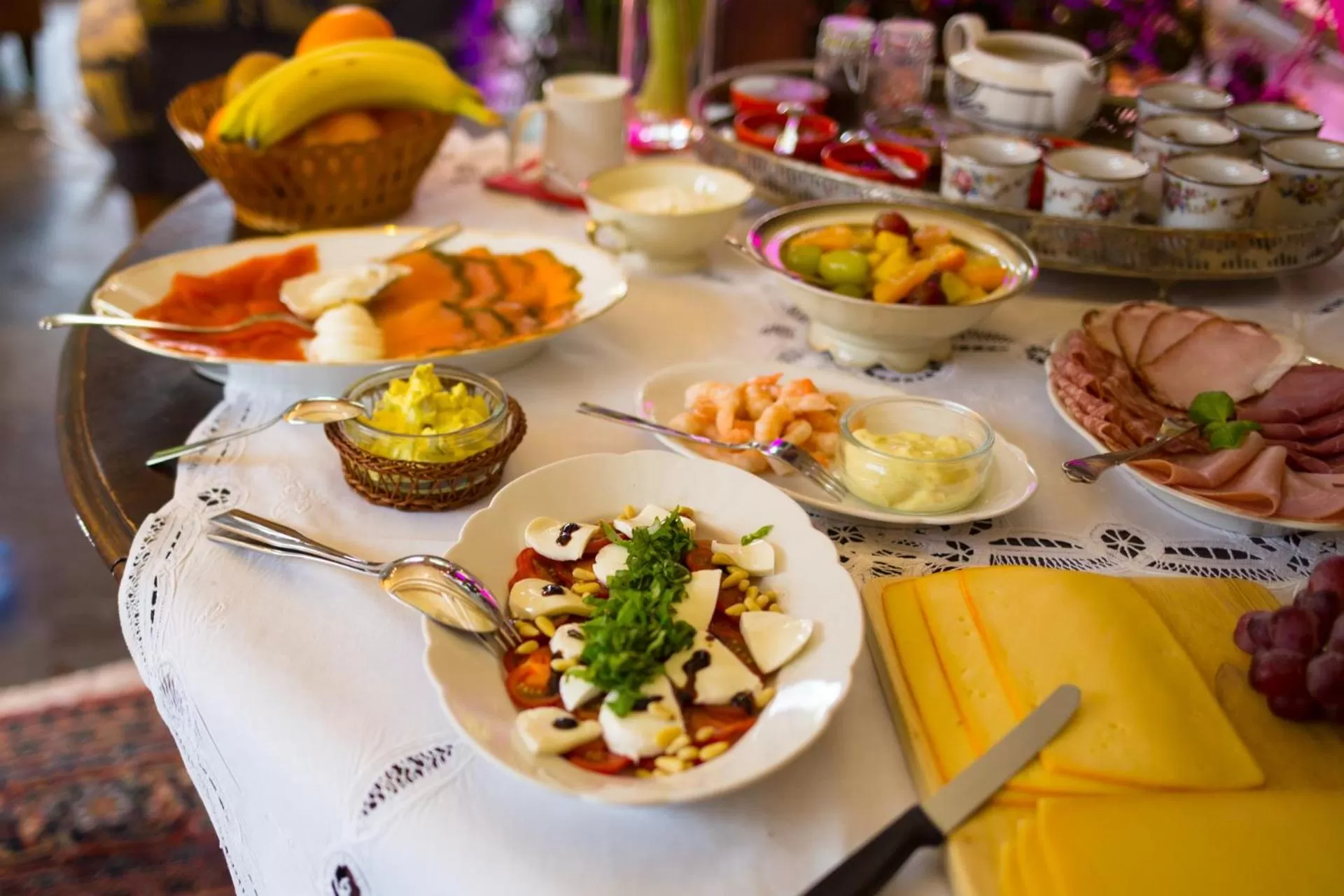 Food and drinks in Vivere Ad Parcum - Bed And Breakfast