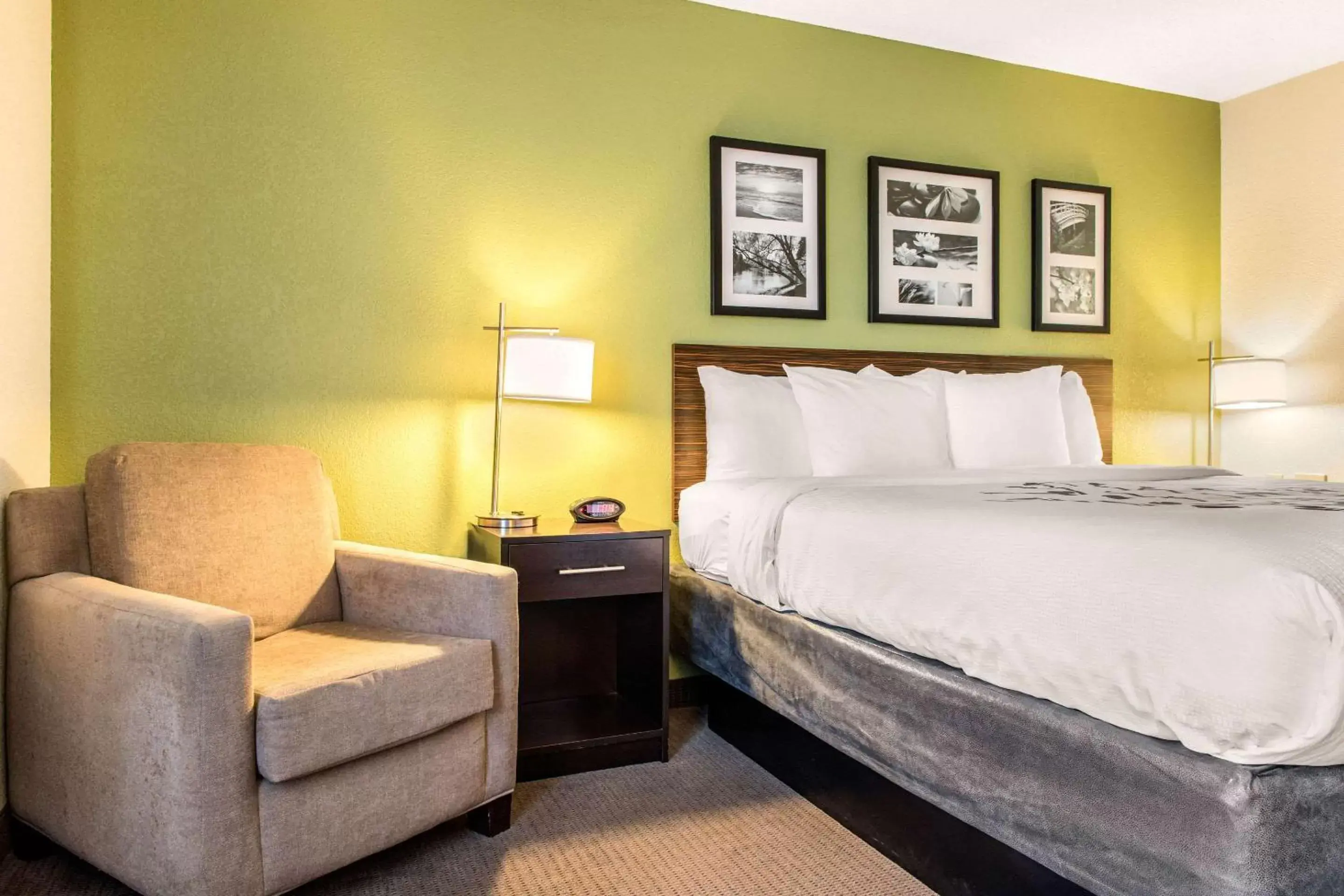 Photo of the whole room, Bed in Sleep Inn & Suites Columbus