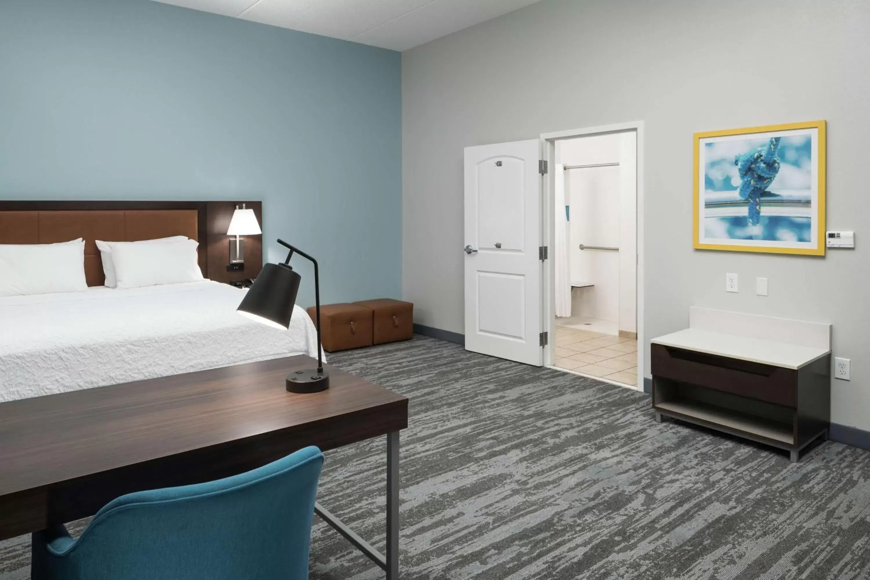 Bedroom, Bed in Hampton Inn & Suites Panama City Beach-Pier Park Area