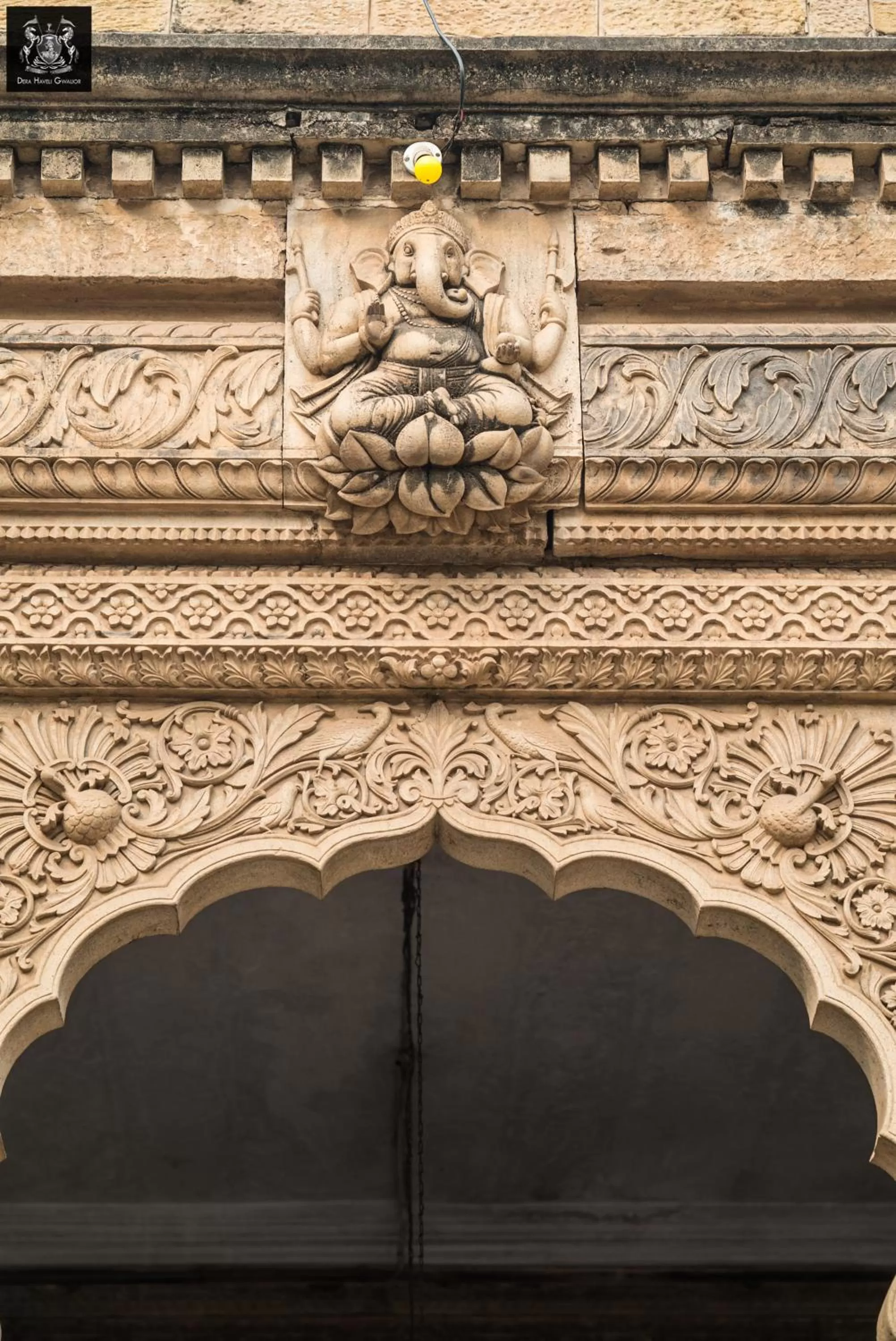 Facade/entrance in Dera Haveli- Heritage homestay