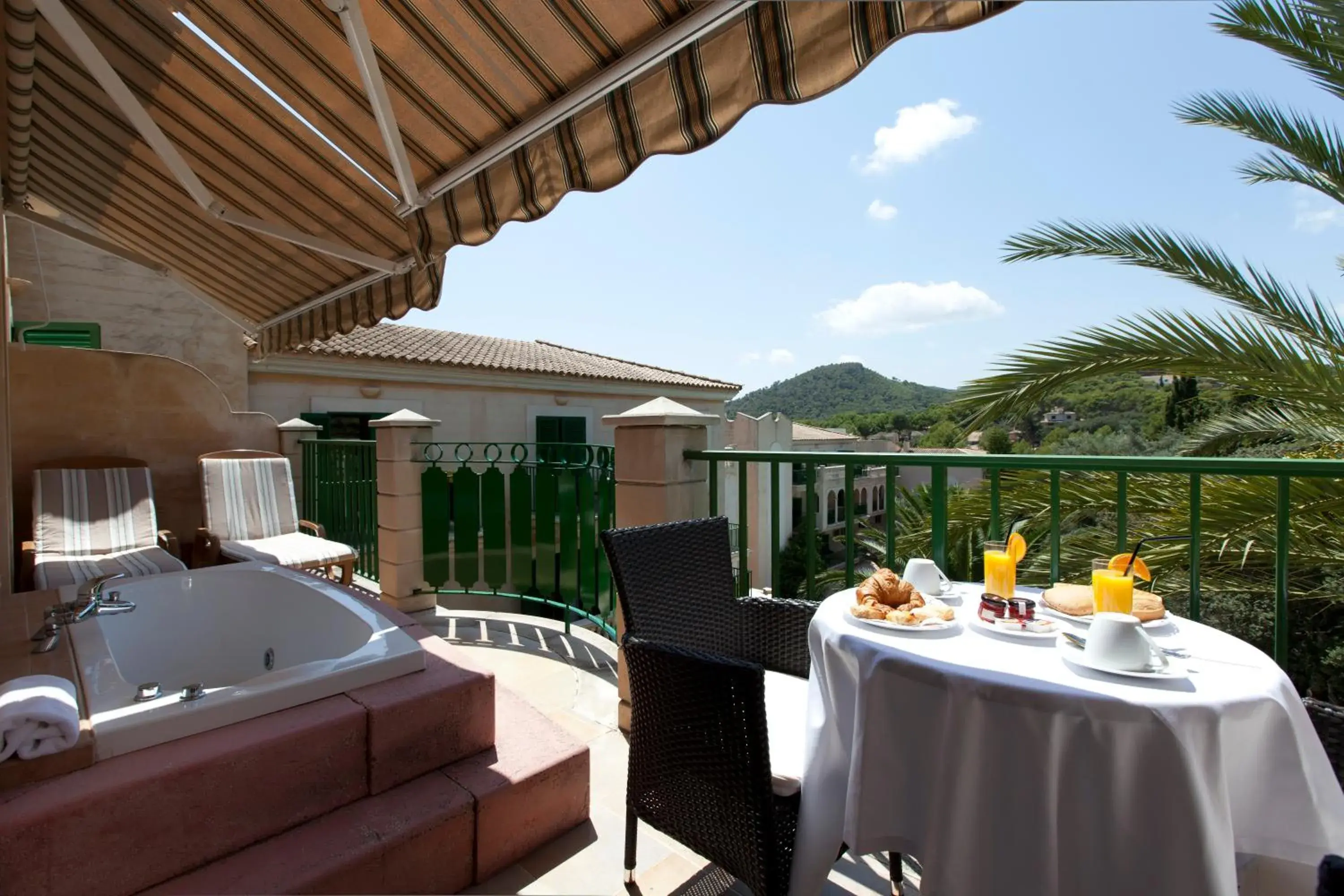 Balcony/Terrace in Lago Garden Apart-Suites & Spa Hotel