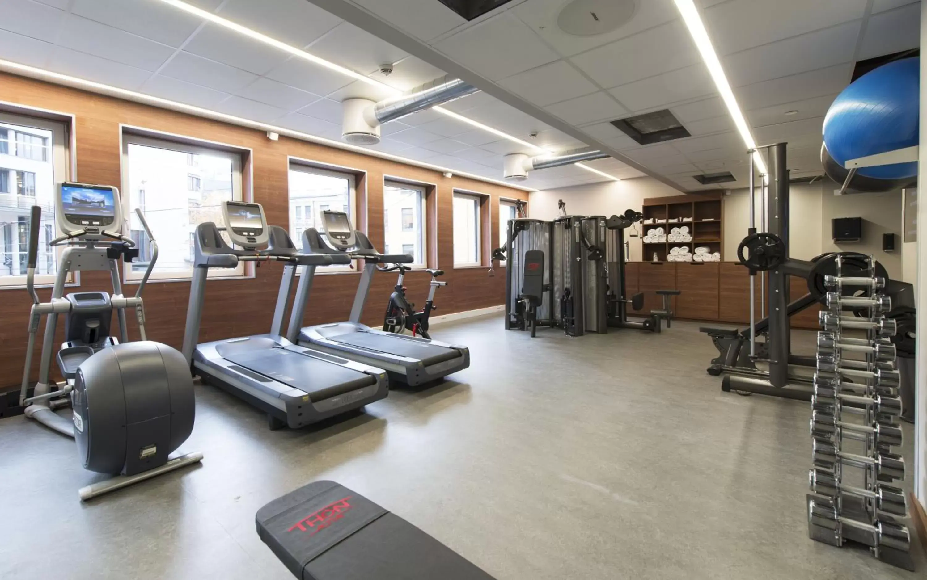 Fitness centre/facilities in Thon Hotel Rosenkrantz Oslo Fitness centre/facilities in Thon Hotel Rosenkrantz Oslo