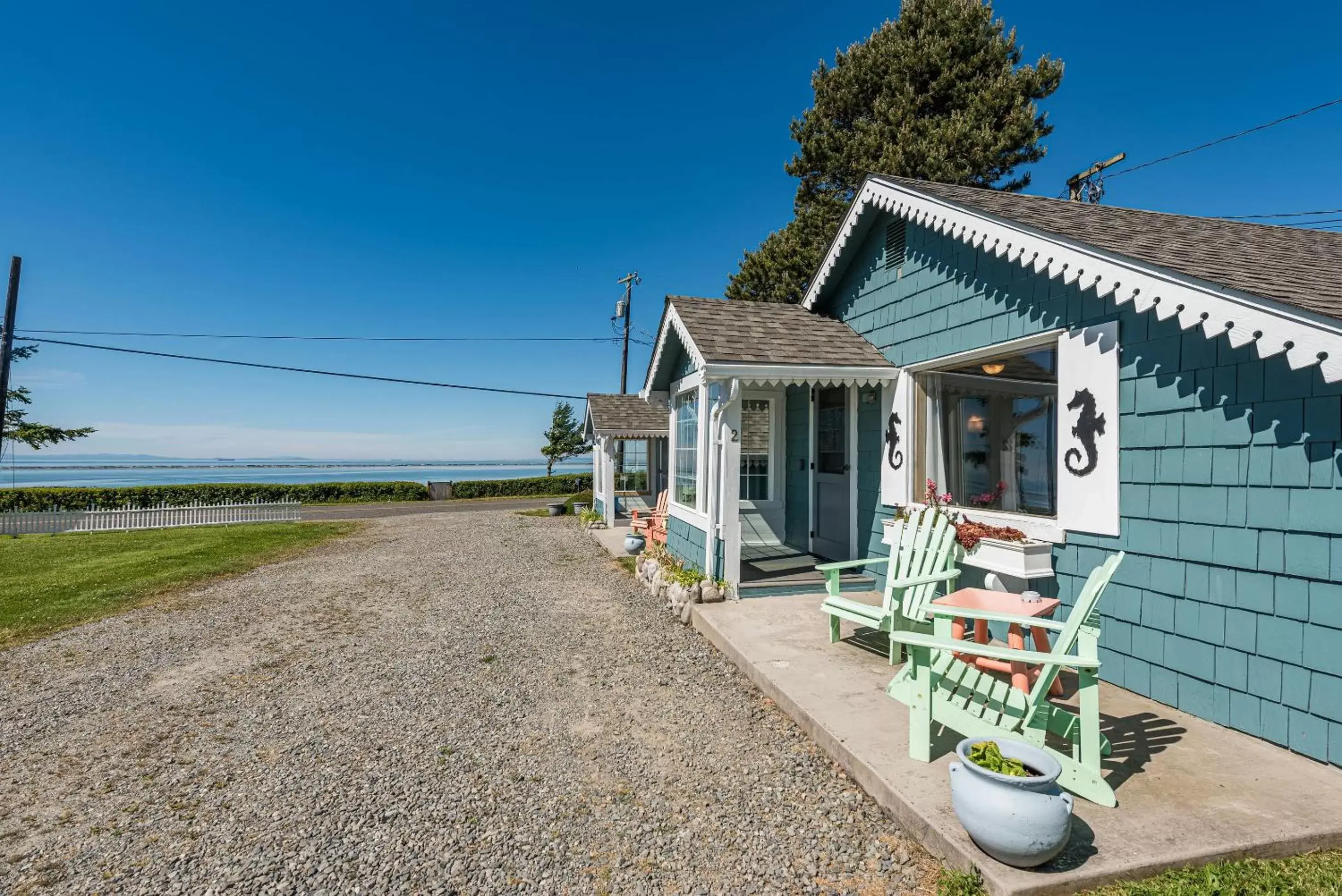 Sea view in Juan de Fuca Cottages