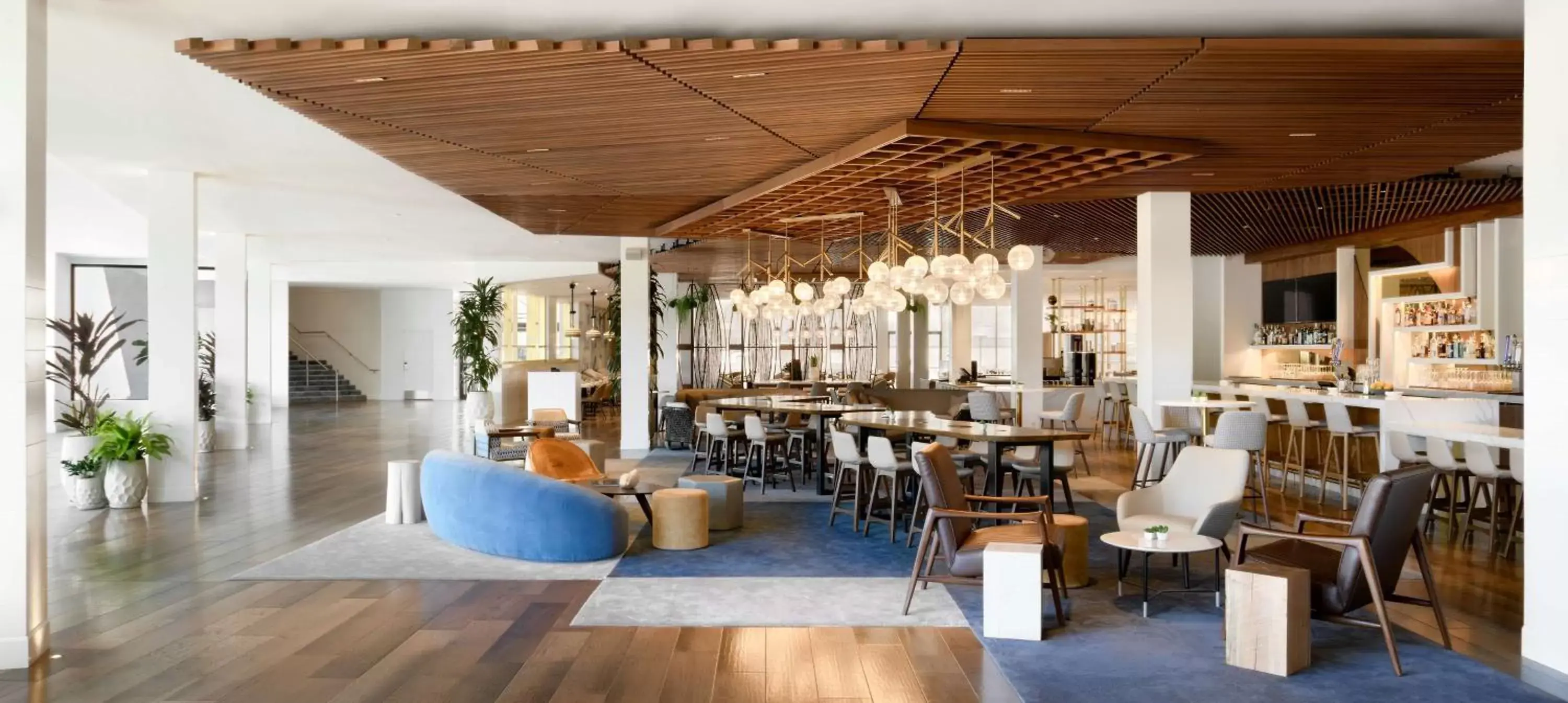 Lobby or reception, Restaurant/Places to Eat in Hilton Los Angeles-Culver City, CA
