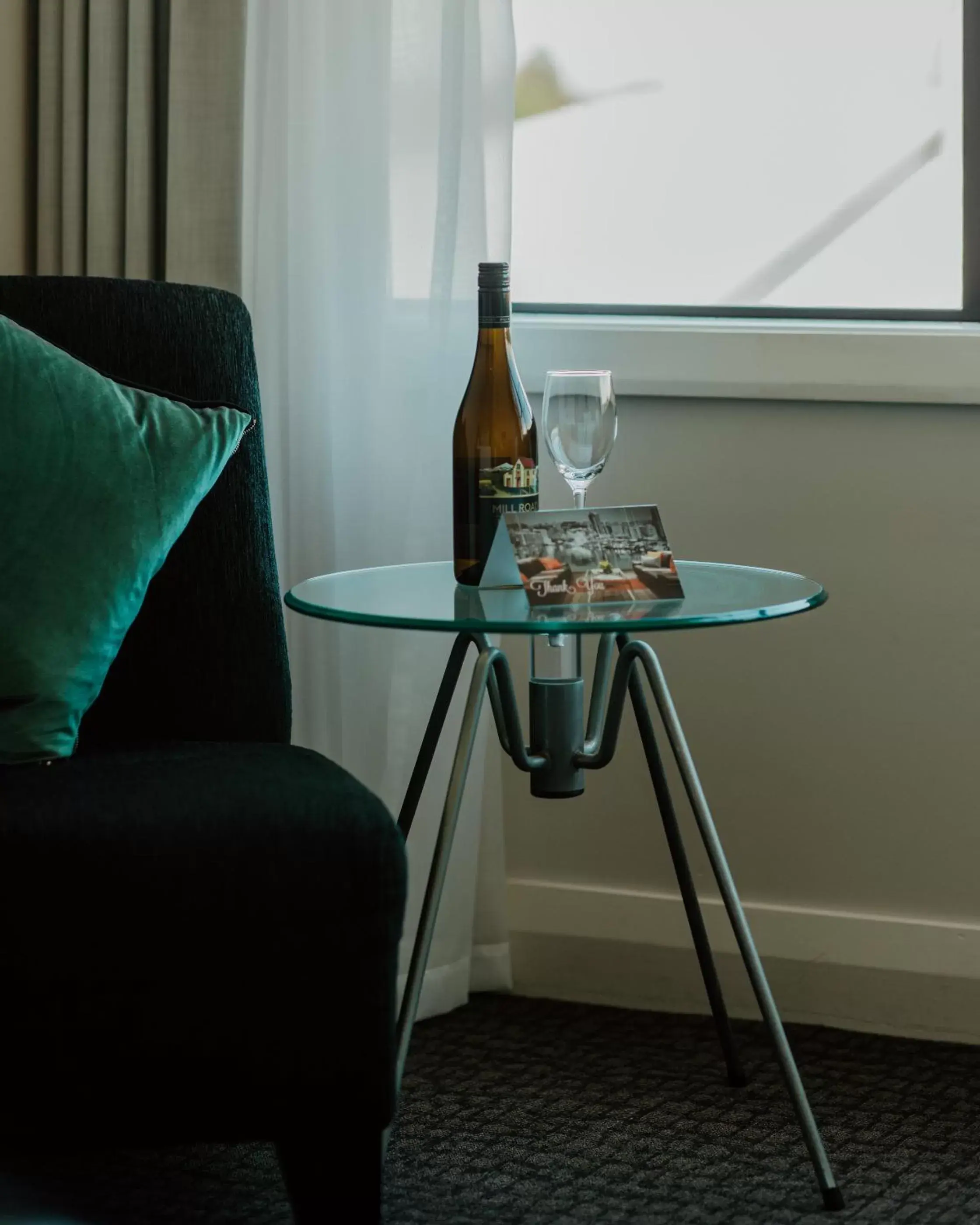 Bedroom, Drinks in Quest Napier Serviced Apartments