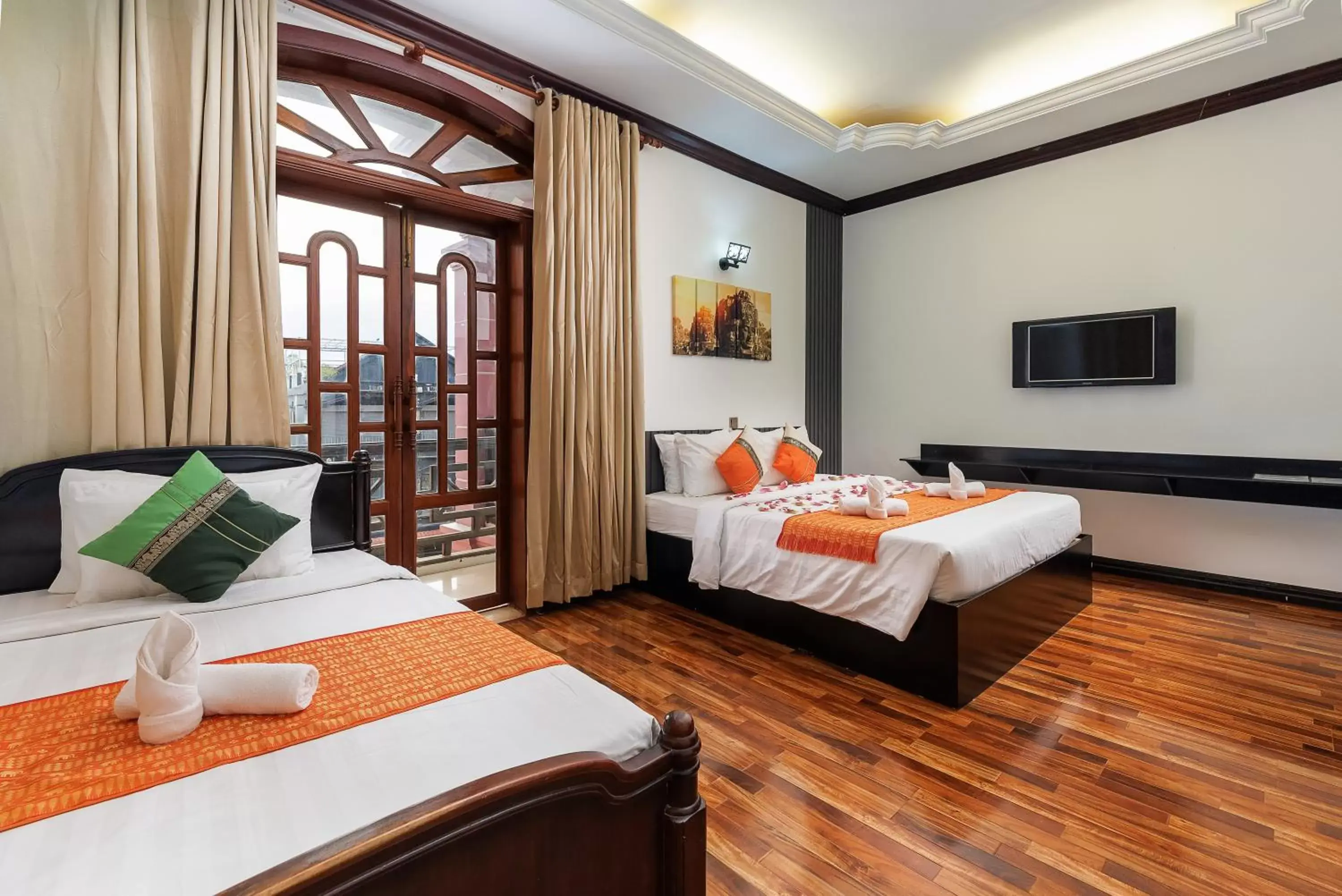 Bedroom, Bed in Siem Reap Urban Boutique Hotel