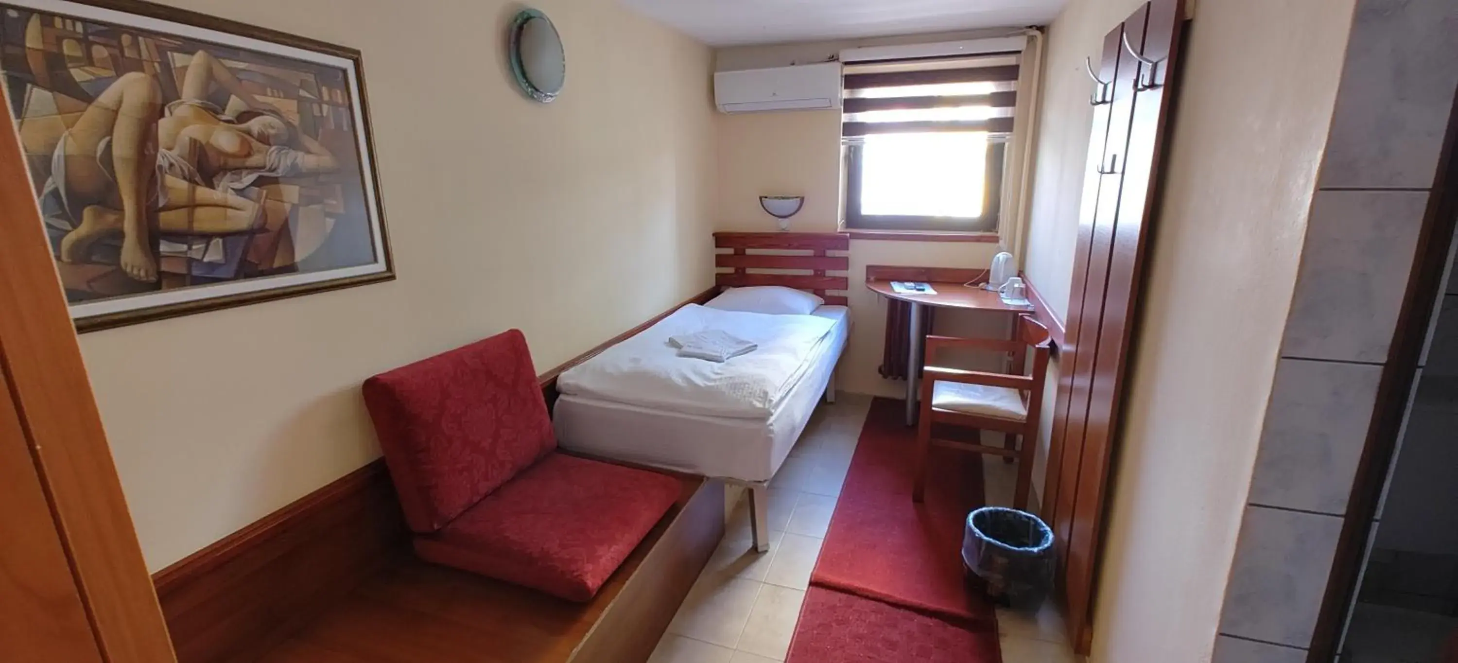 Budget Single Room in Hotel Kapistec Skopje