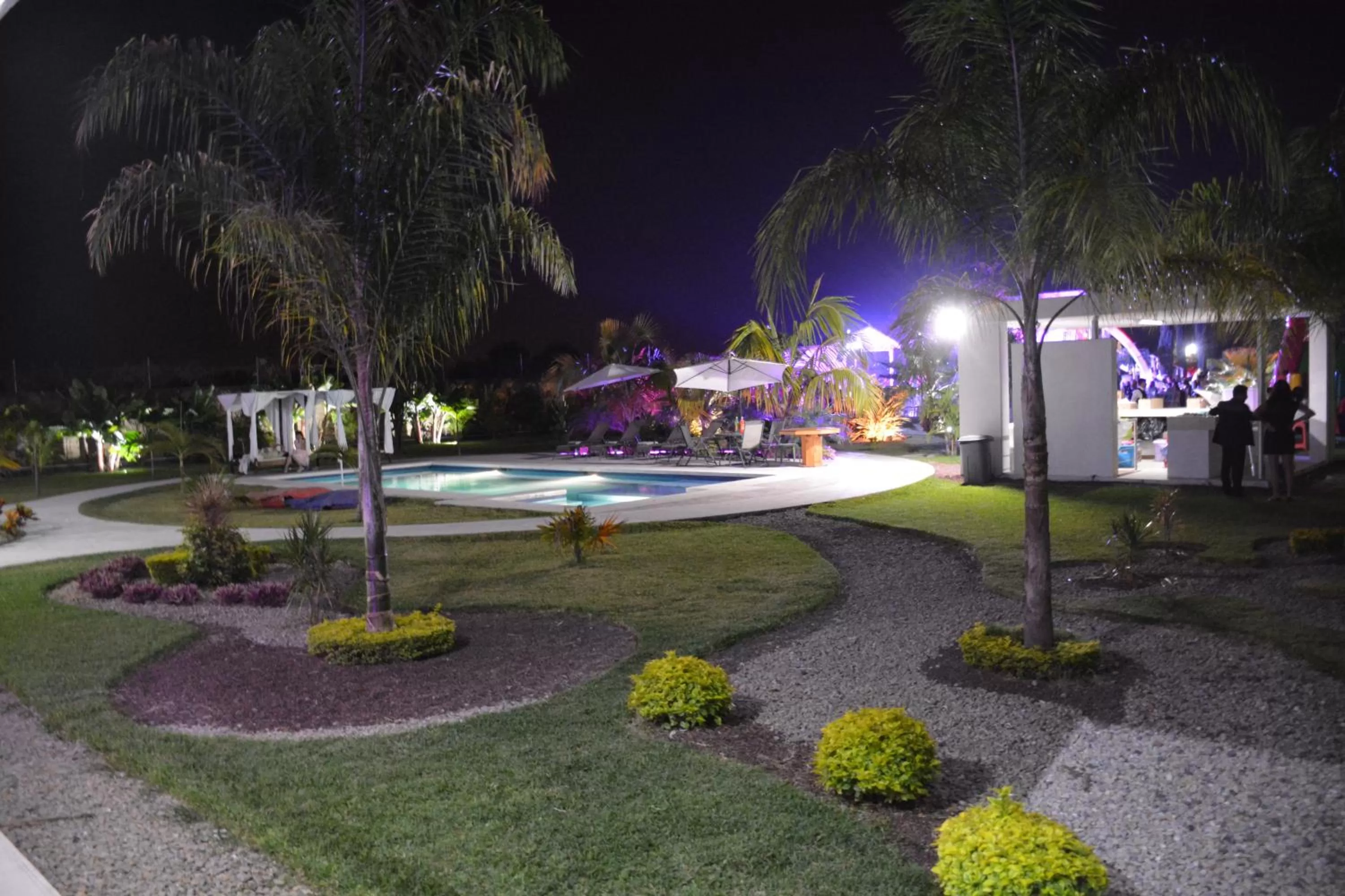 Garden view in Quinta Souffle