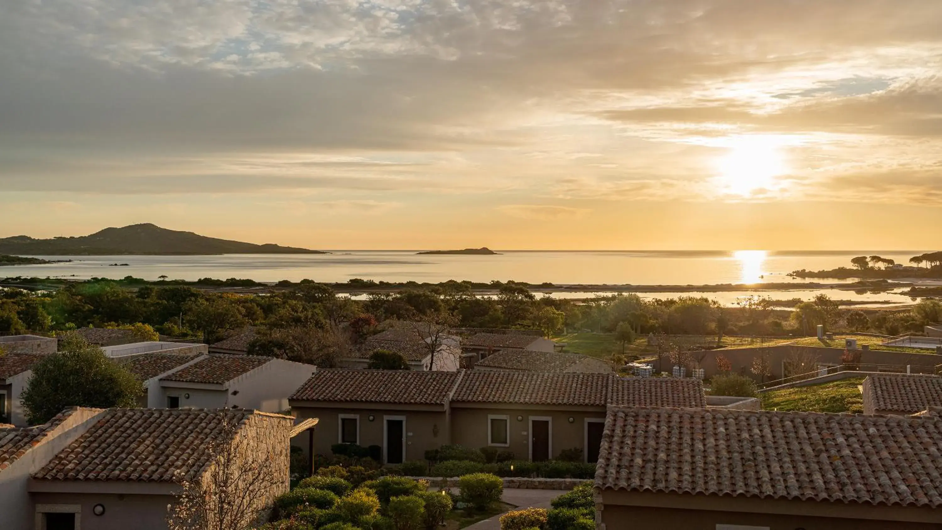 Sunset in Baglioni Resort Sardinia - The Leading Hotels of the World