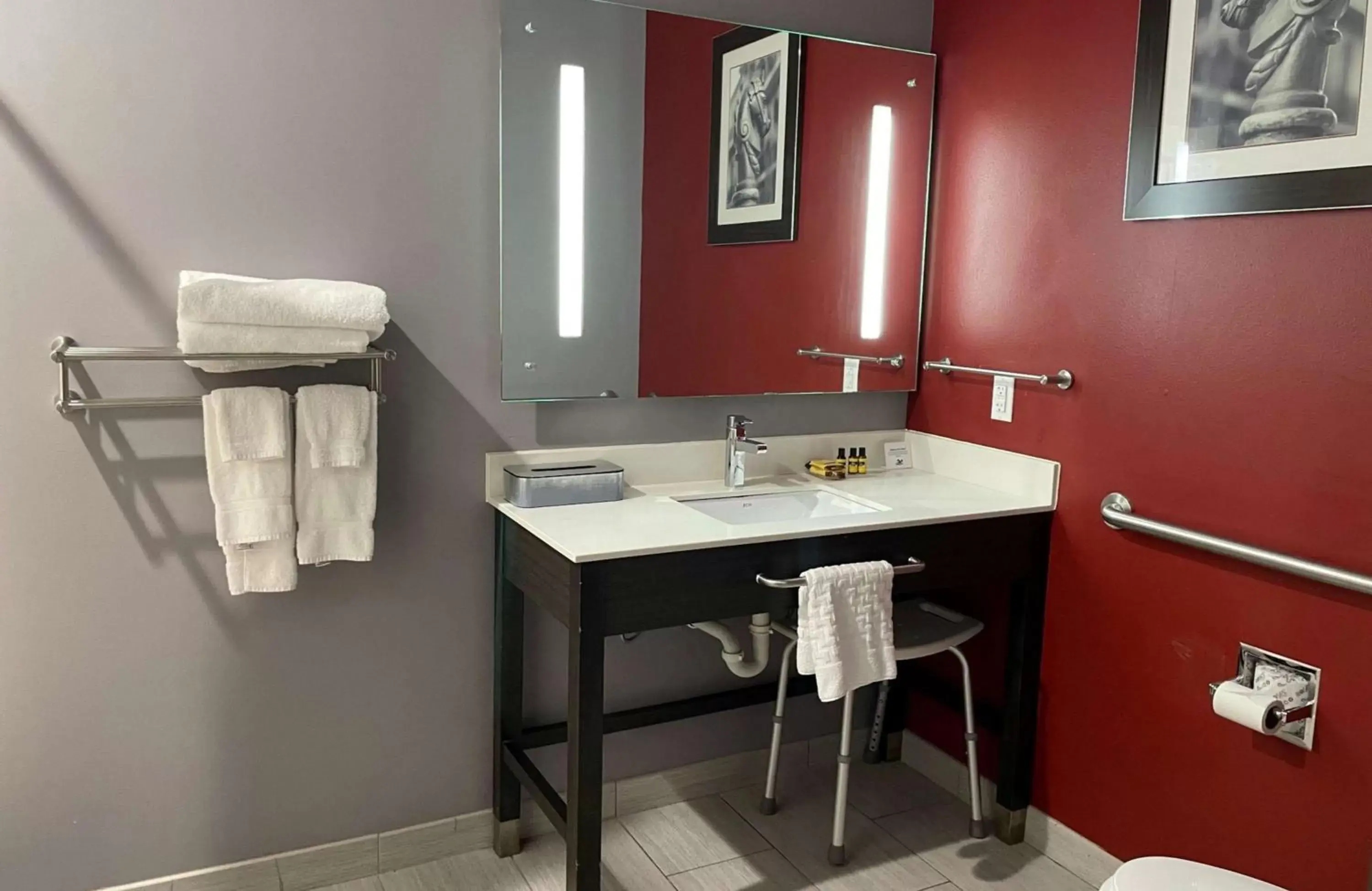 Bathroom in Best Western Plus Airport Inn & Suites