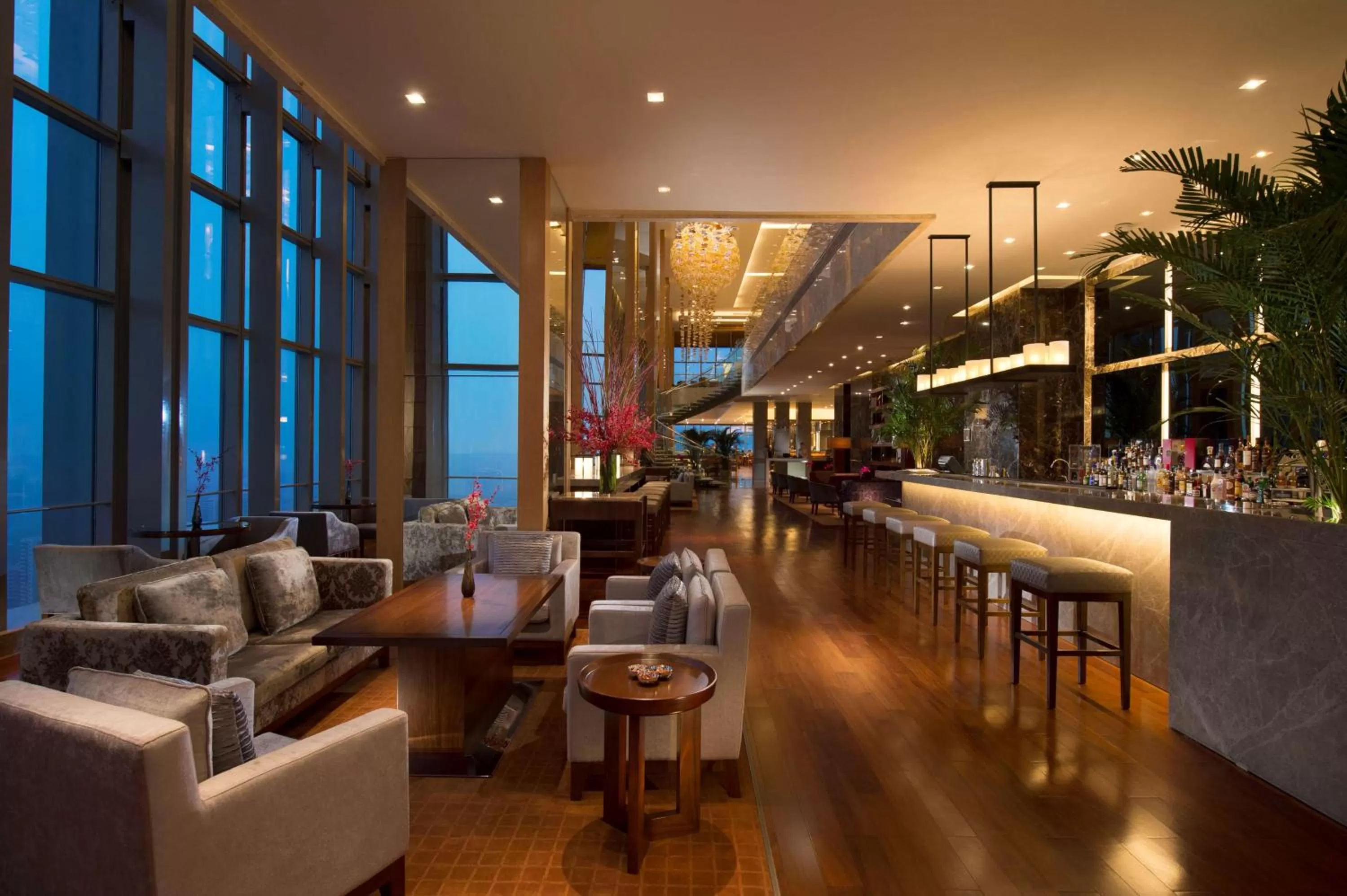 Lounge or bar in Hilton Shijiazhuang