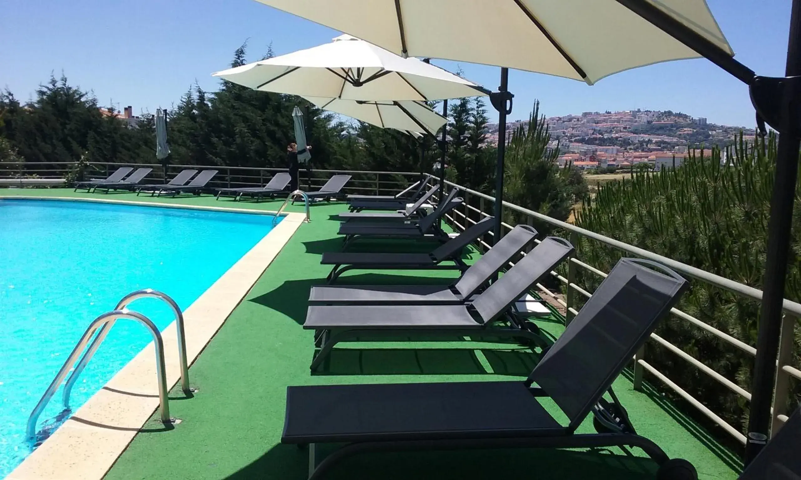Pool view, Swimming Pool in Hotel Lusitania Congress & Spa