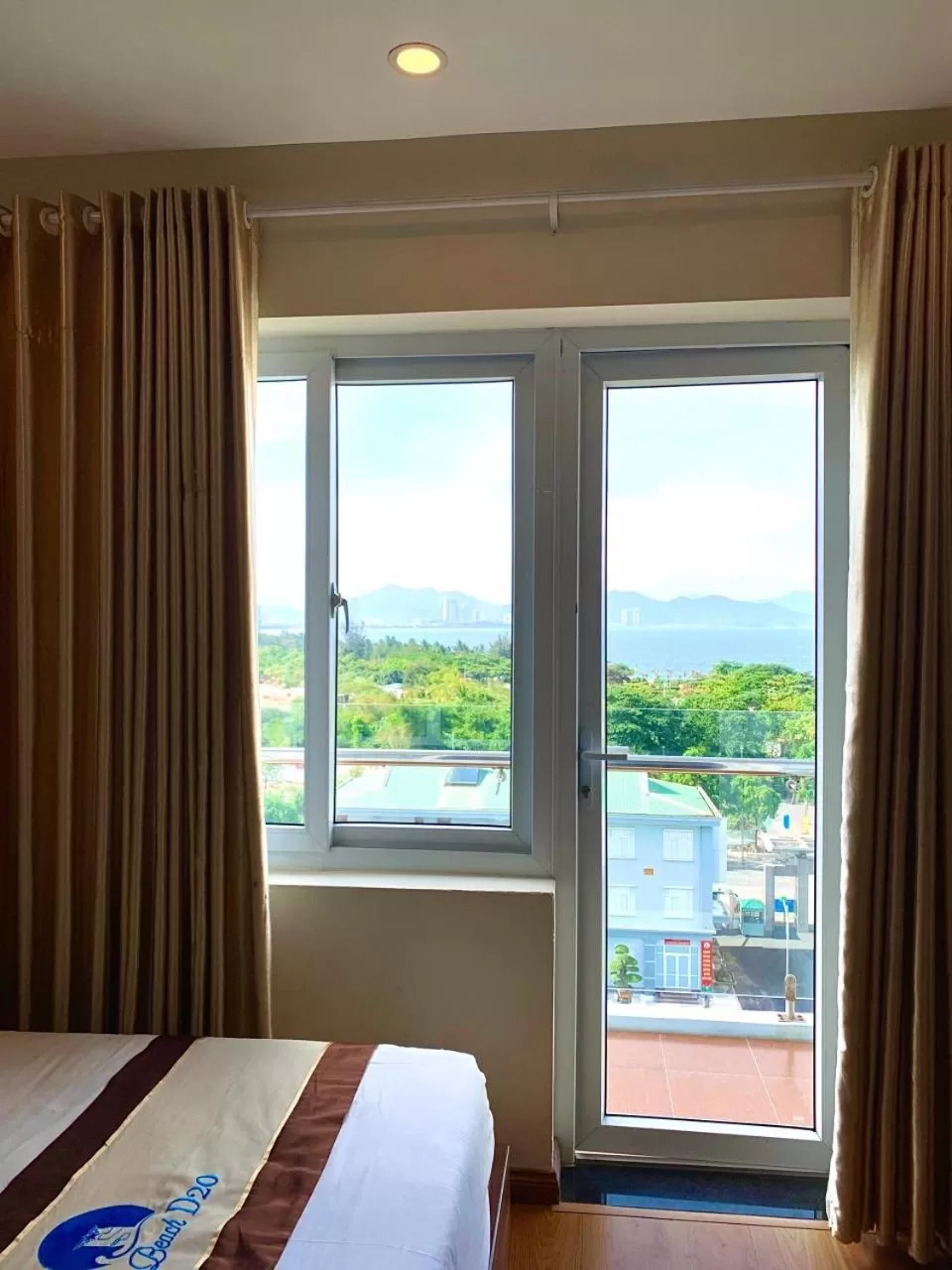 Balcony/Terrace, Bed in Sky Beach D20 Nha Trang