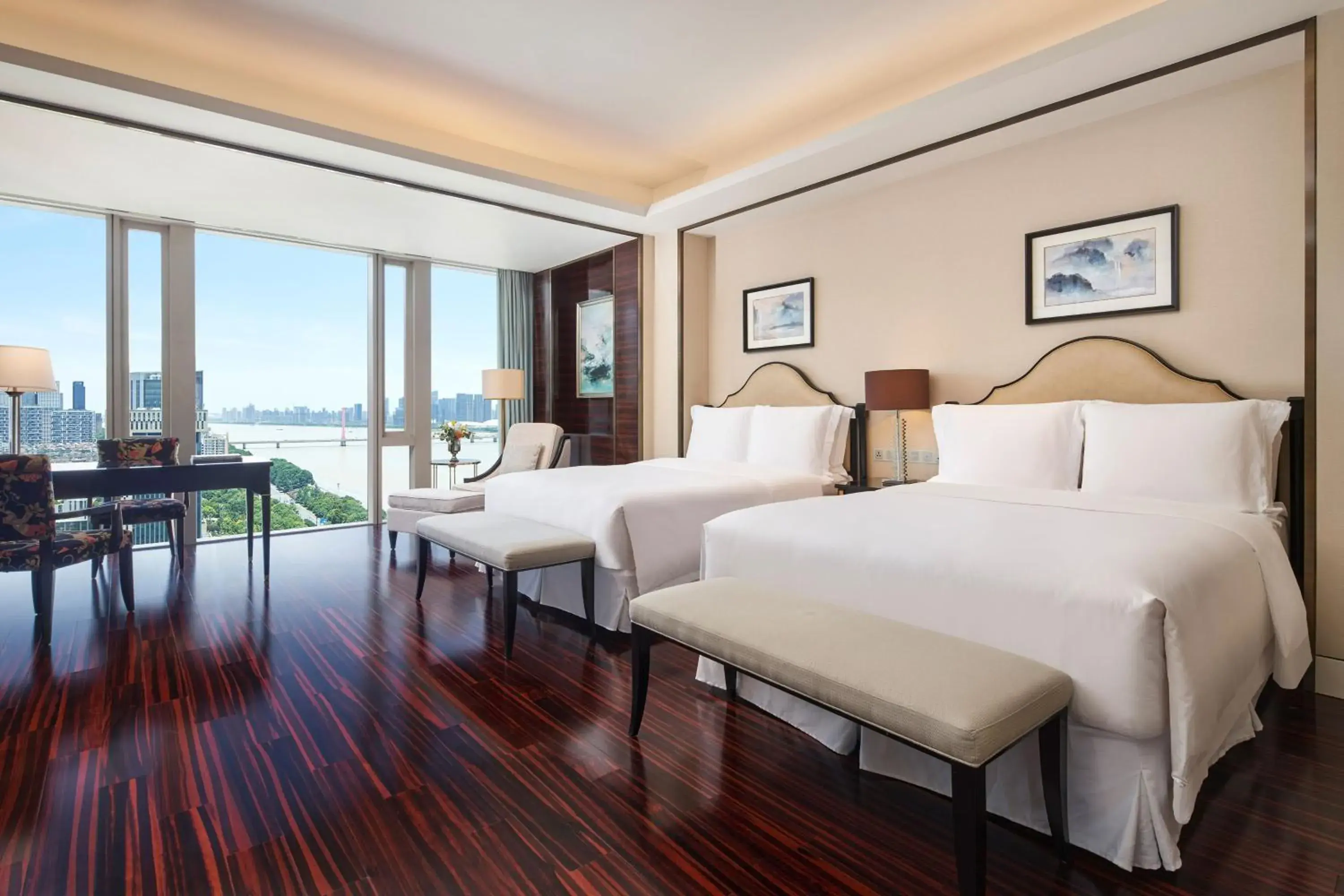 Bedroom in The Azure Qiantang, a Luxury Collection Hotel, Hangzhou