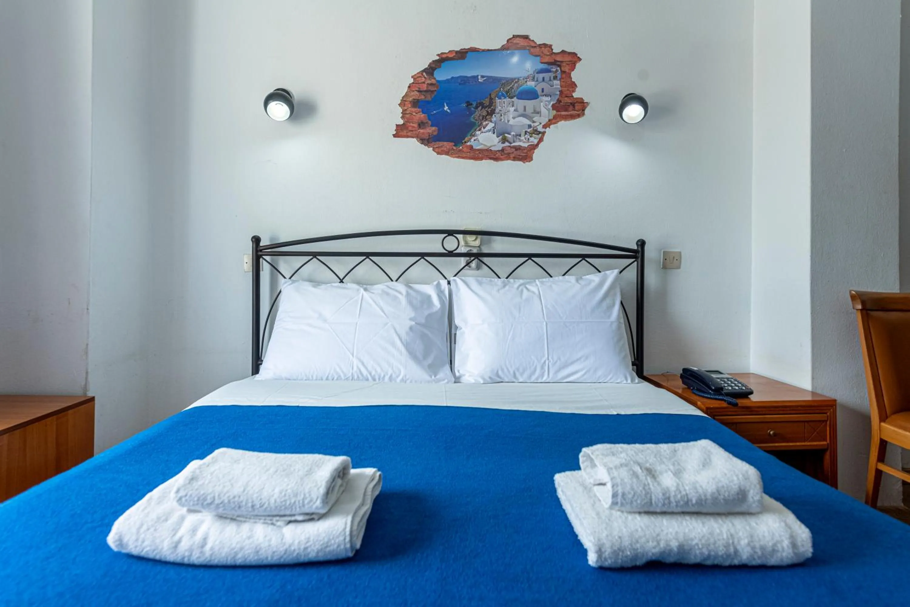 Bed in Sparta Team Hotel