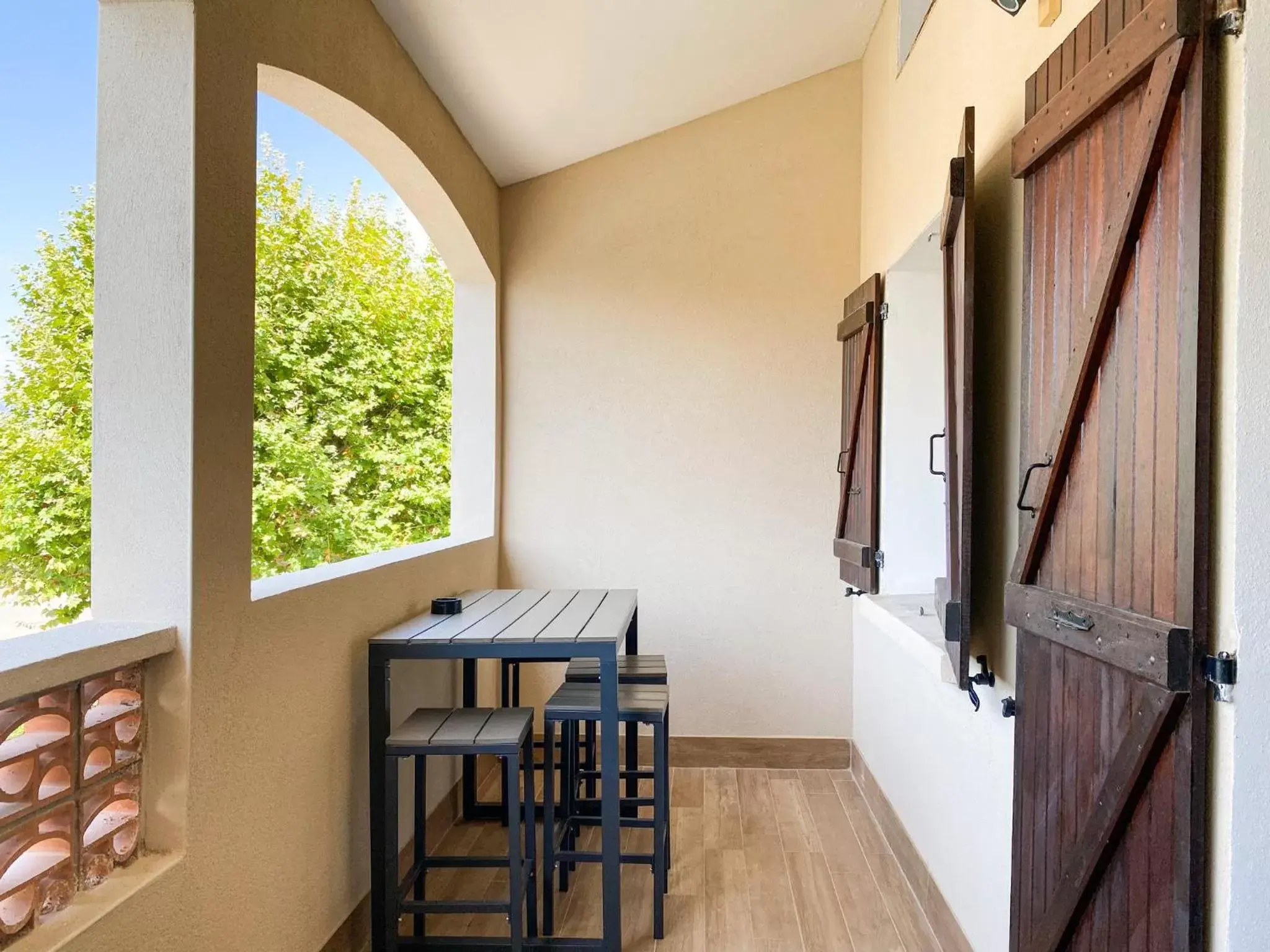 Balcony/Terrace in Oro Biancu