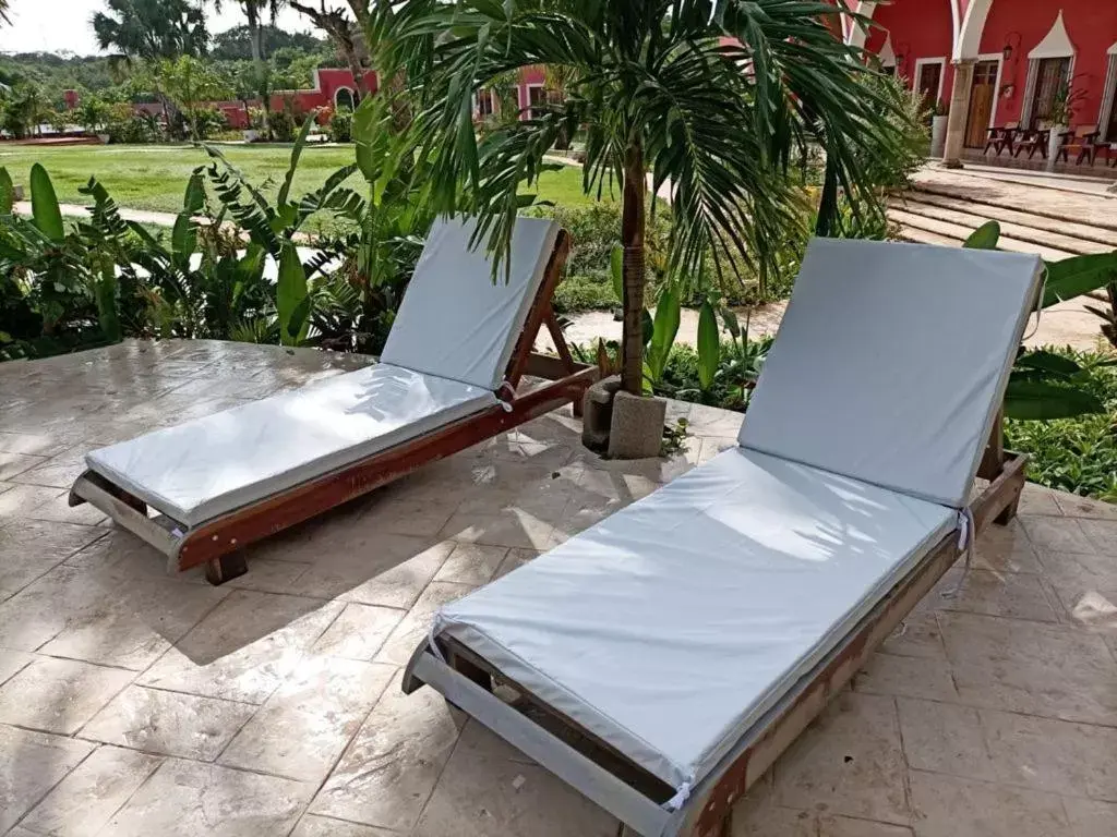 Patio in Hacienda María Elena Yucatán