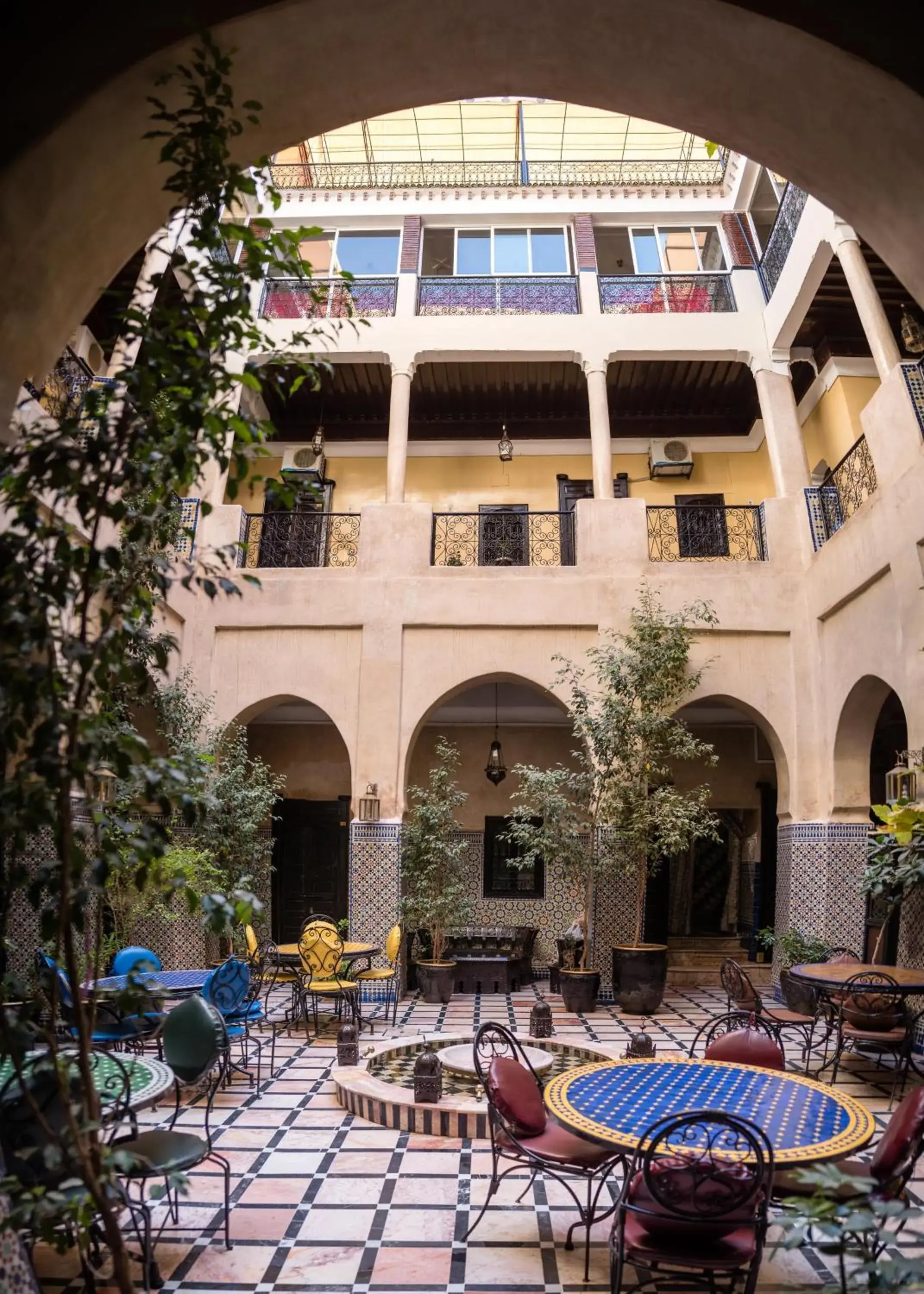 Patio, Property Building in Riad Omar