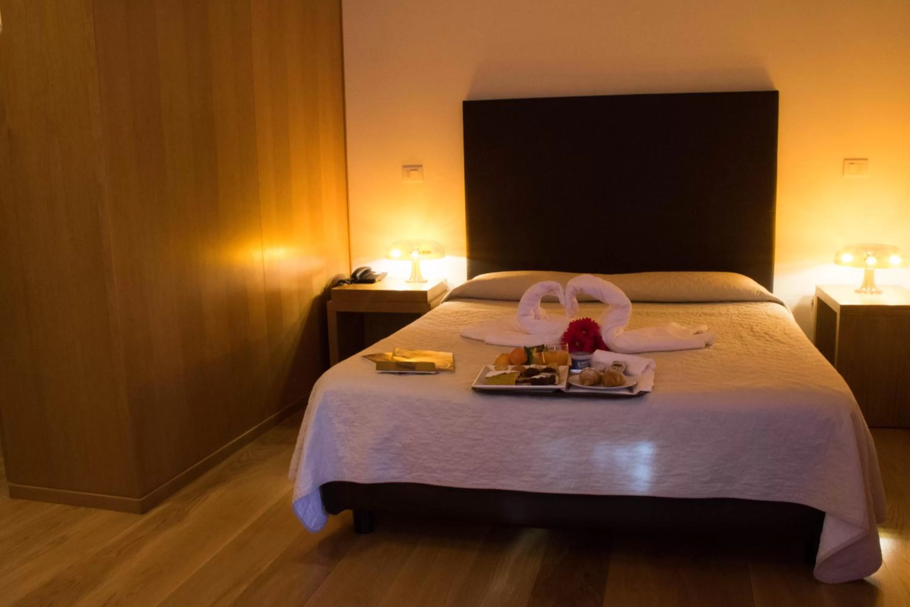 Bed in Le Querce Hotel