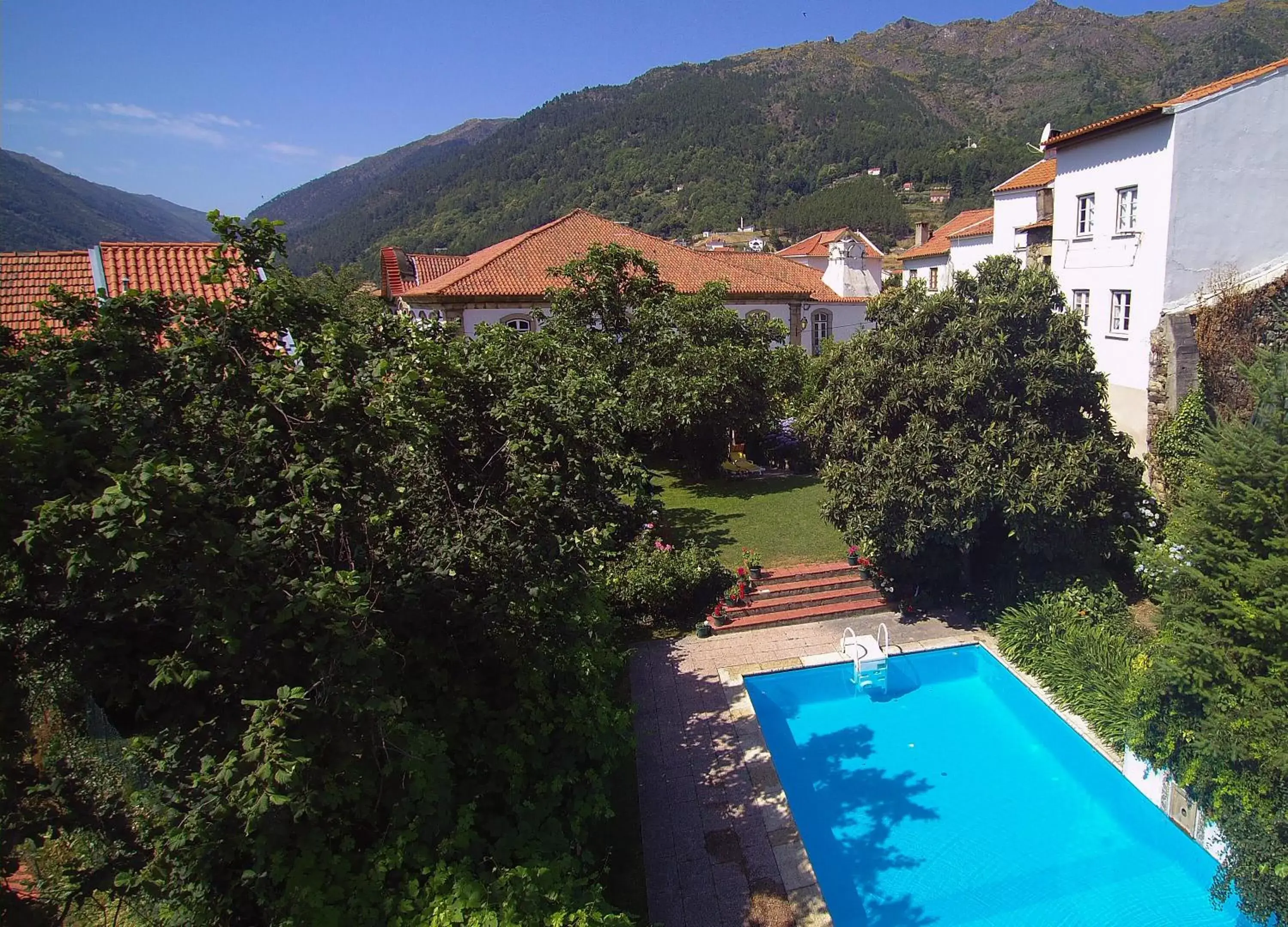 Bird's eye view, Pool View in Casa Das Obras