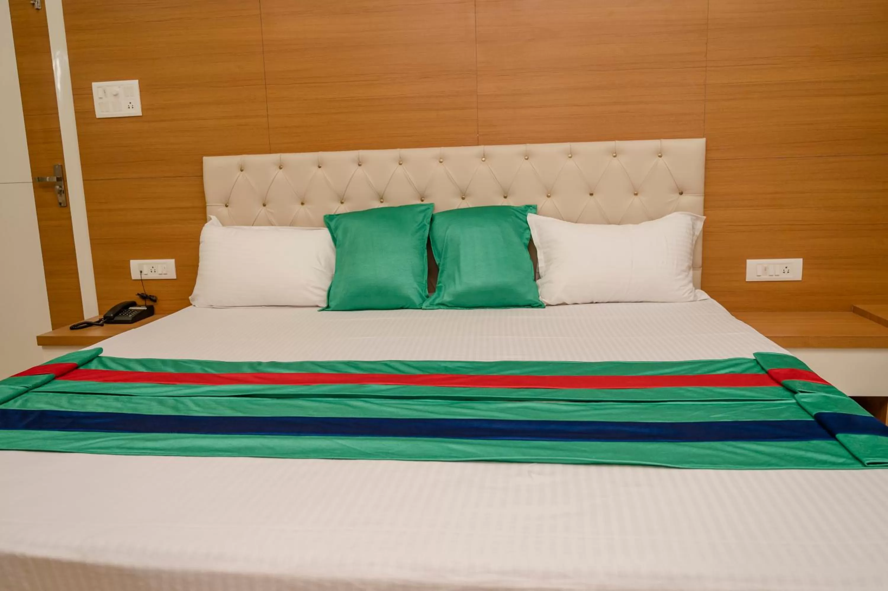 Bed in Hotel Green Apple