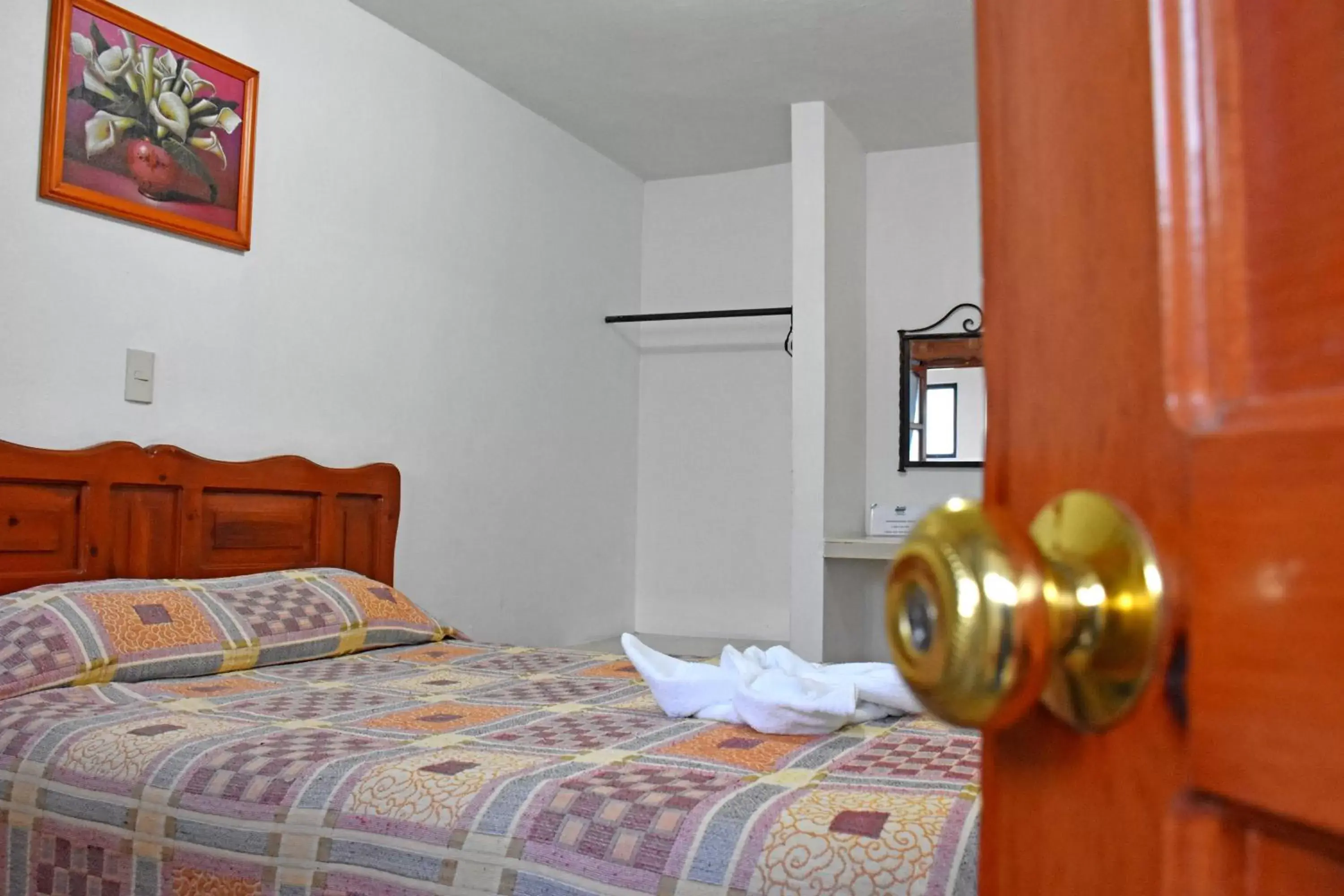 Bed in Hotel San Luis Bed in Hotel San Luis