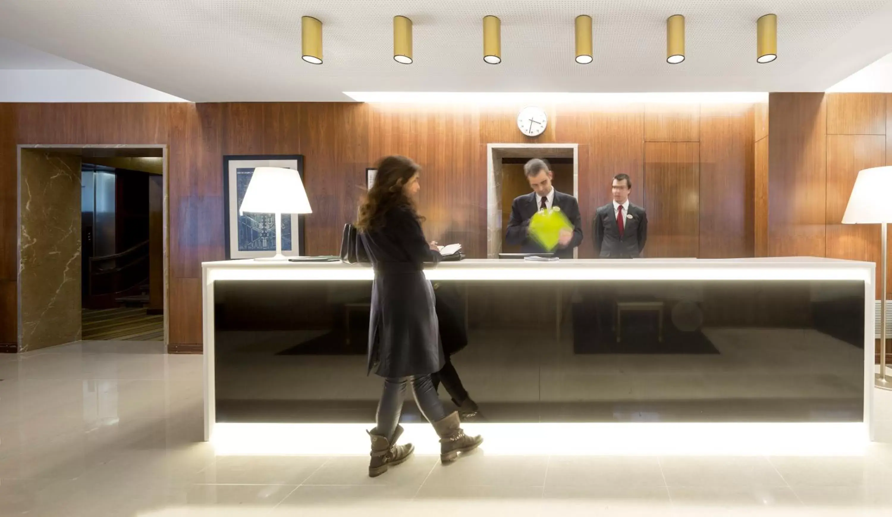 Lobby or reception in Hotel Miraparque