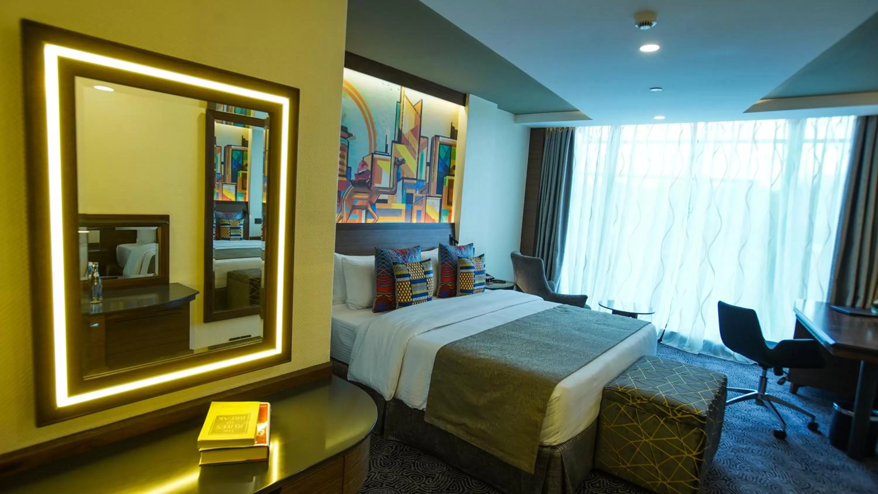 Bed in Sarova Panafric Hotel