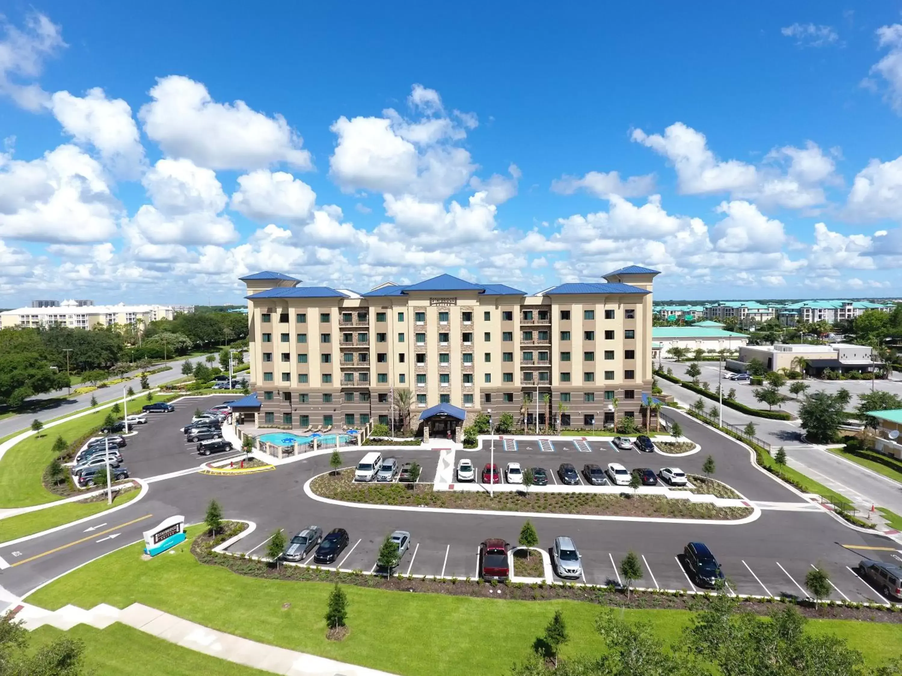 Property building, Bird's-eye View in Staybridge Suites Orlando at SeaWorld, an IHG Hotel