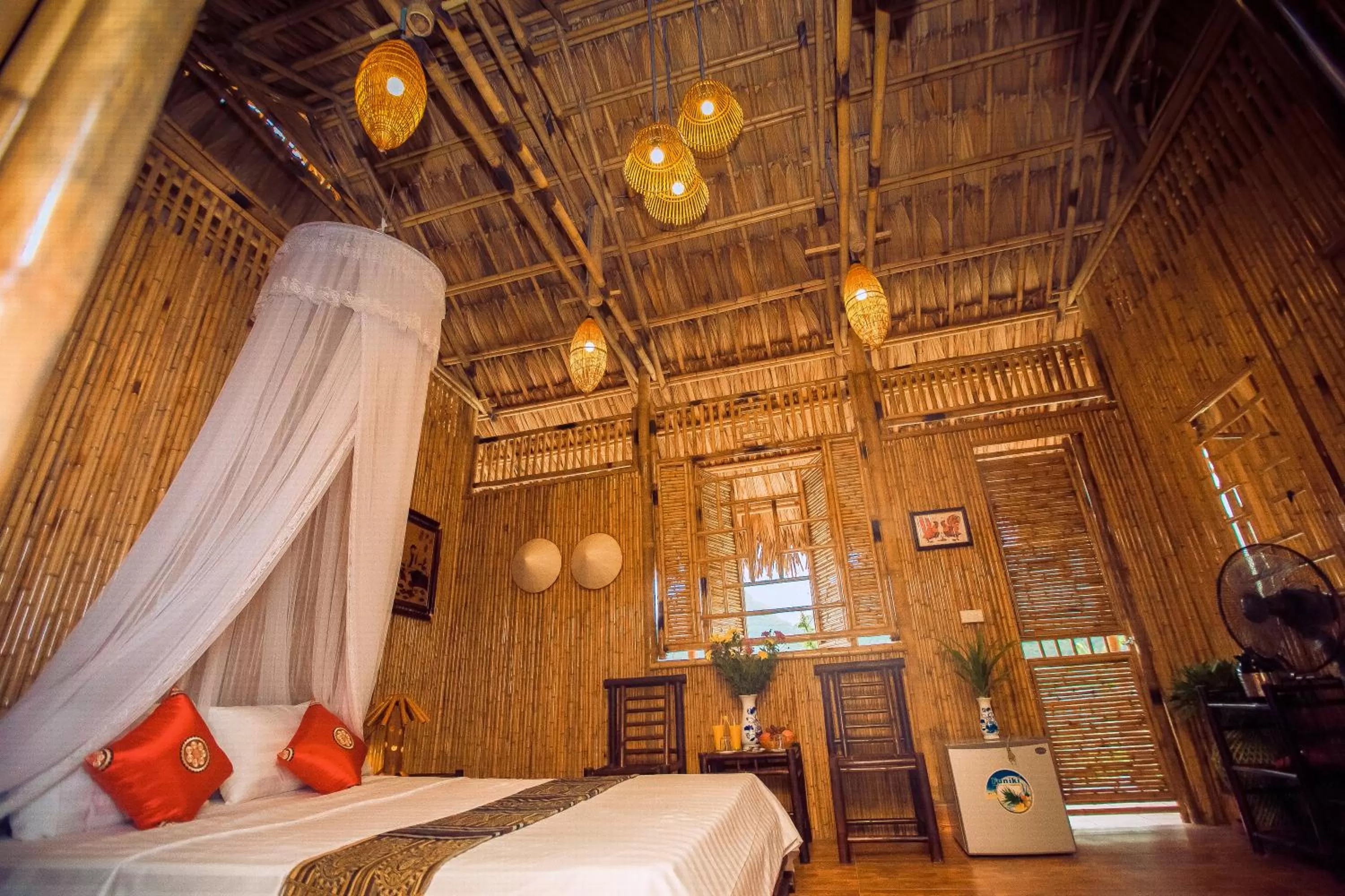 Photo of the whole room, Bed in Tam Coc Rice Fields Resort
