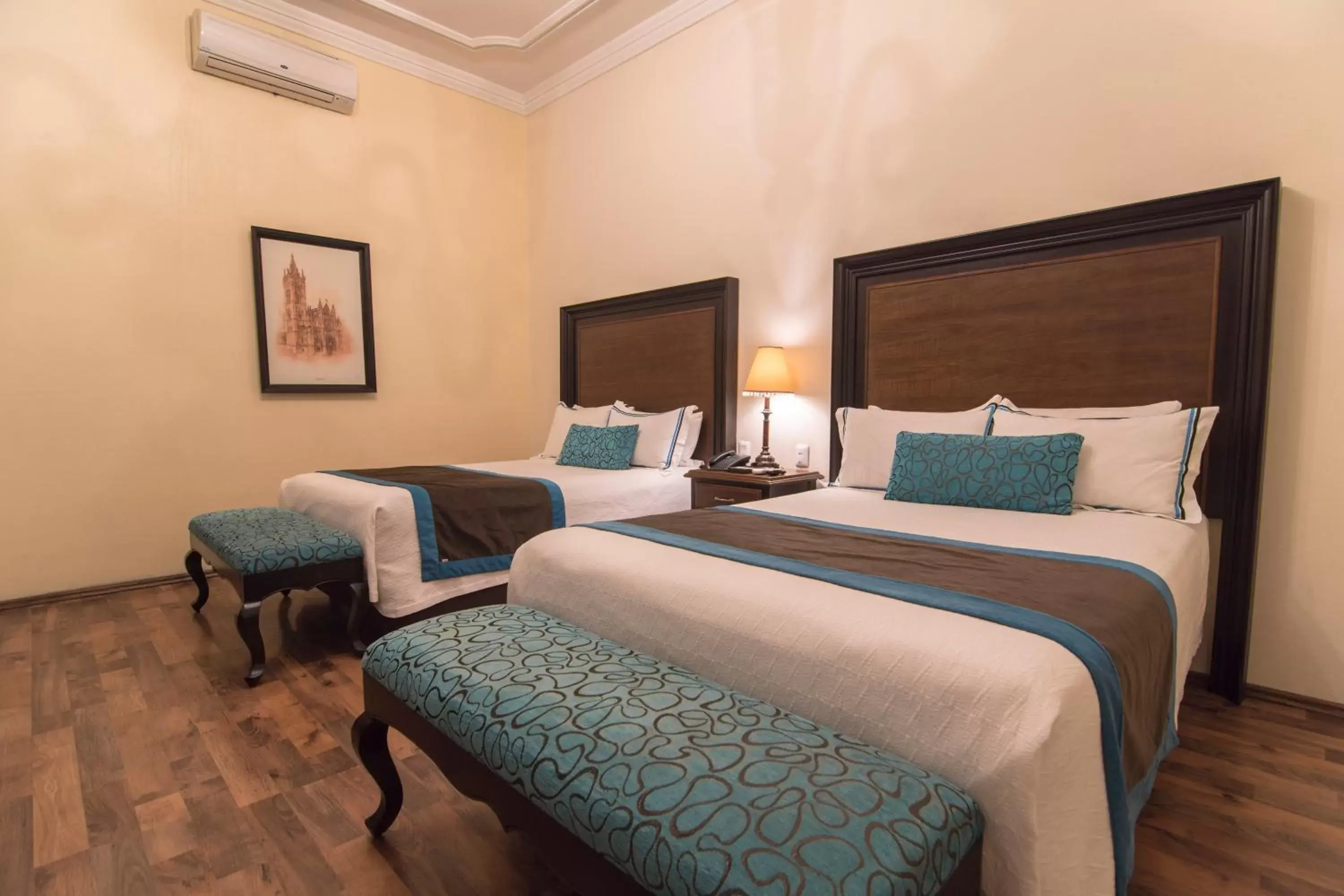 Bedroom, Bed in Hotel Morales Historical & Colonial Downtown Core Bedroom, Bed in Hotel Morales Historical & Colonial Downtown Core