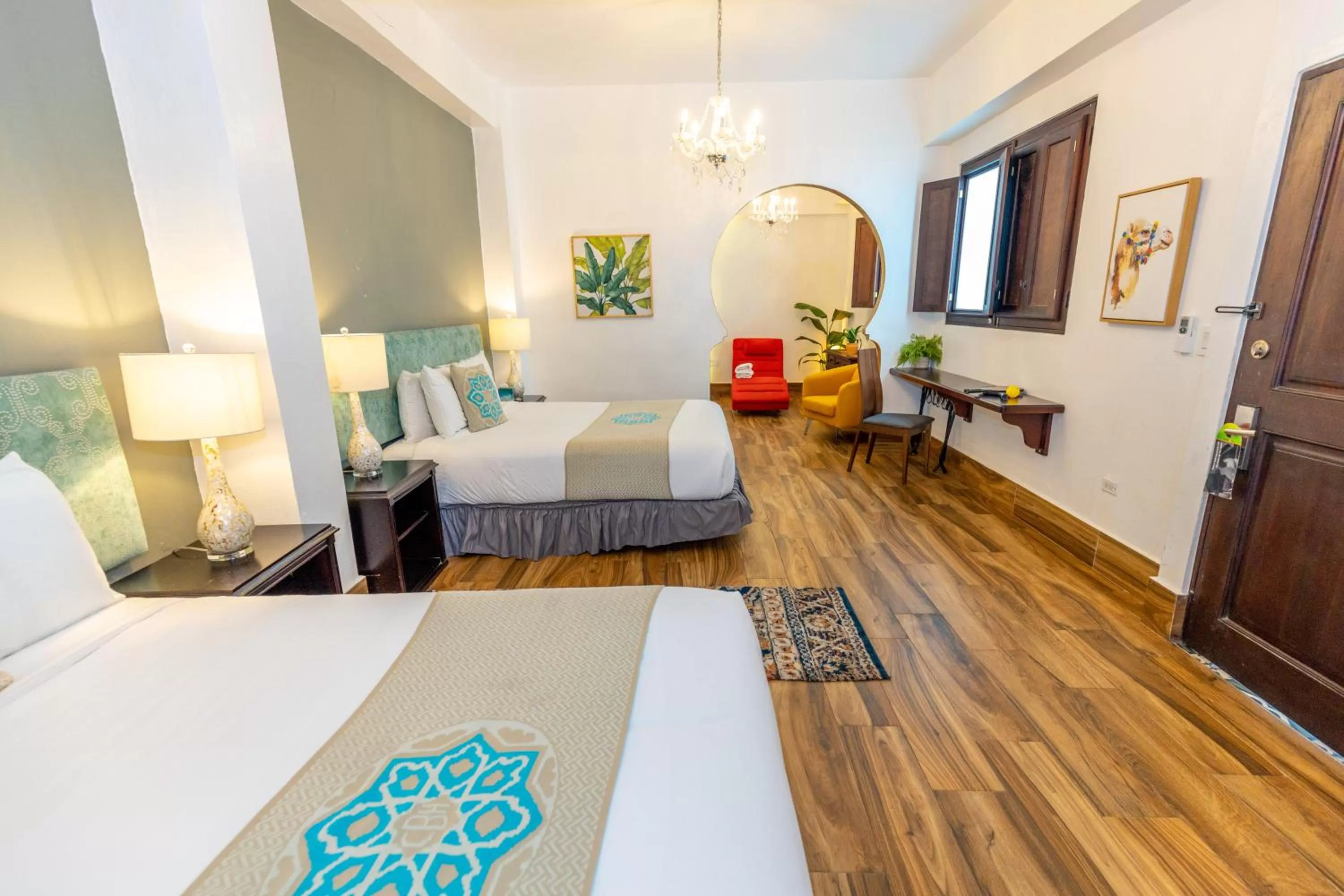 Bedroom, Bed in CasaBlanca Hotel