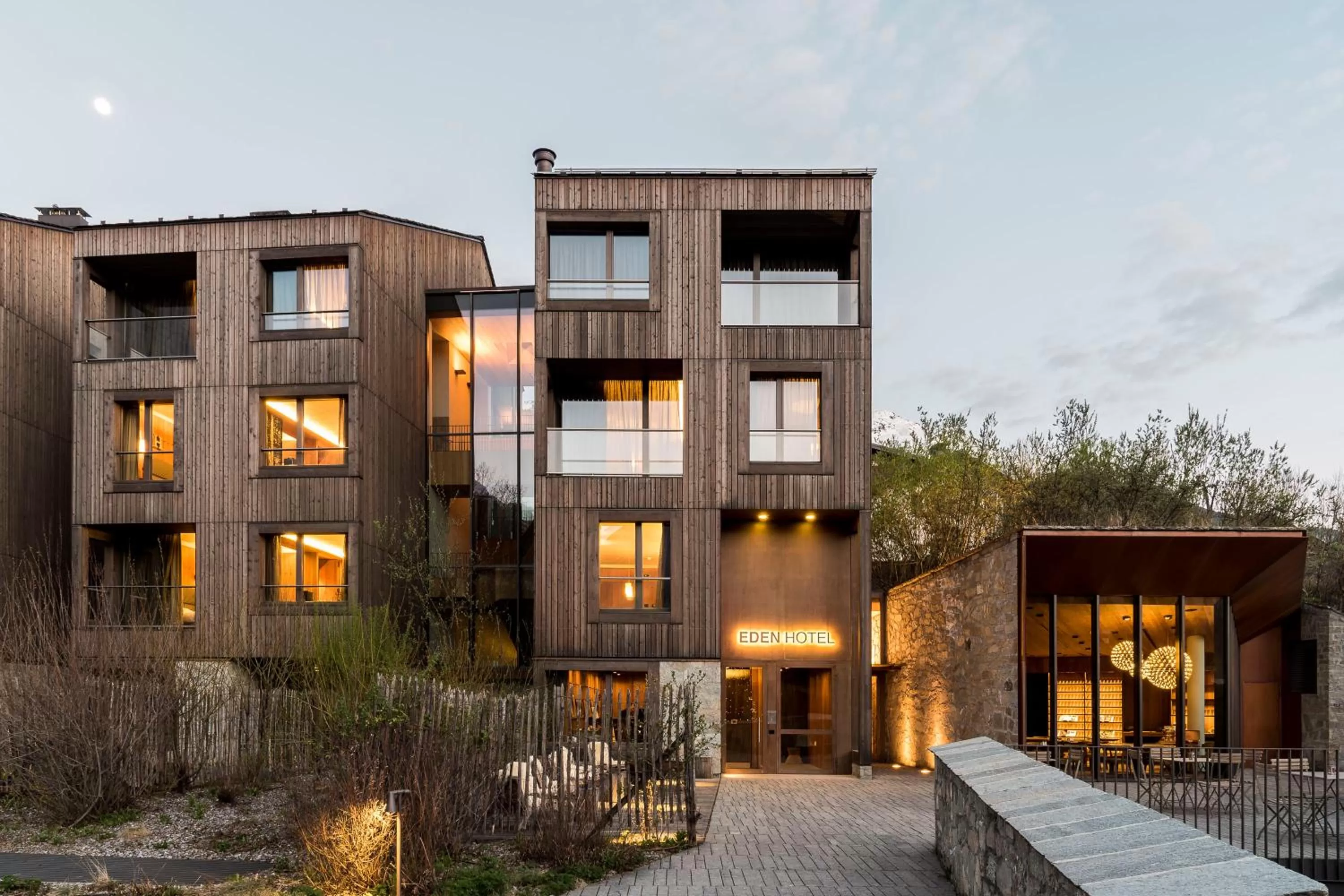 Property building in Eden Hotel