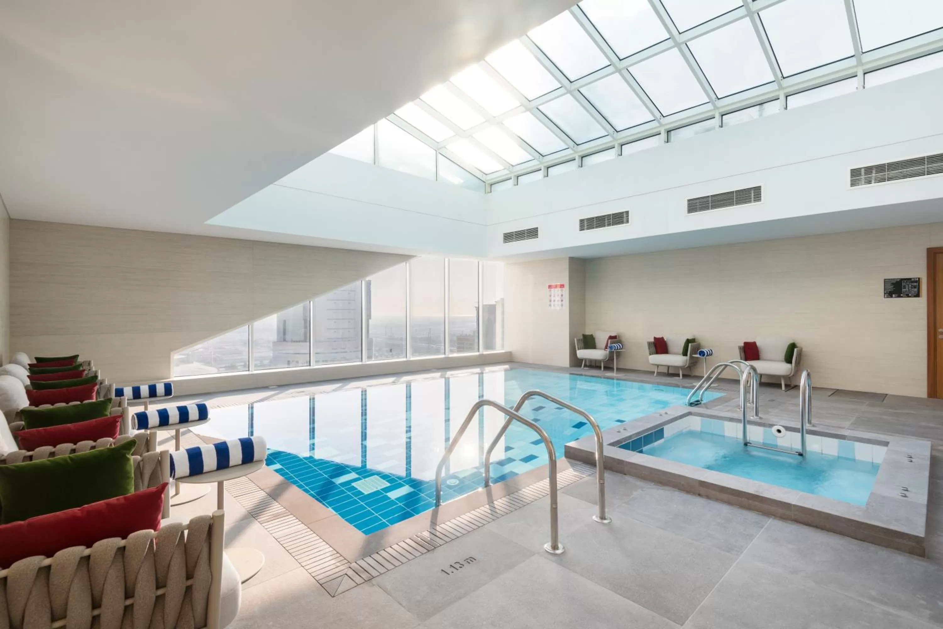 Swimming pool in Jouri a Murwab hotel Doha