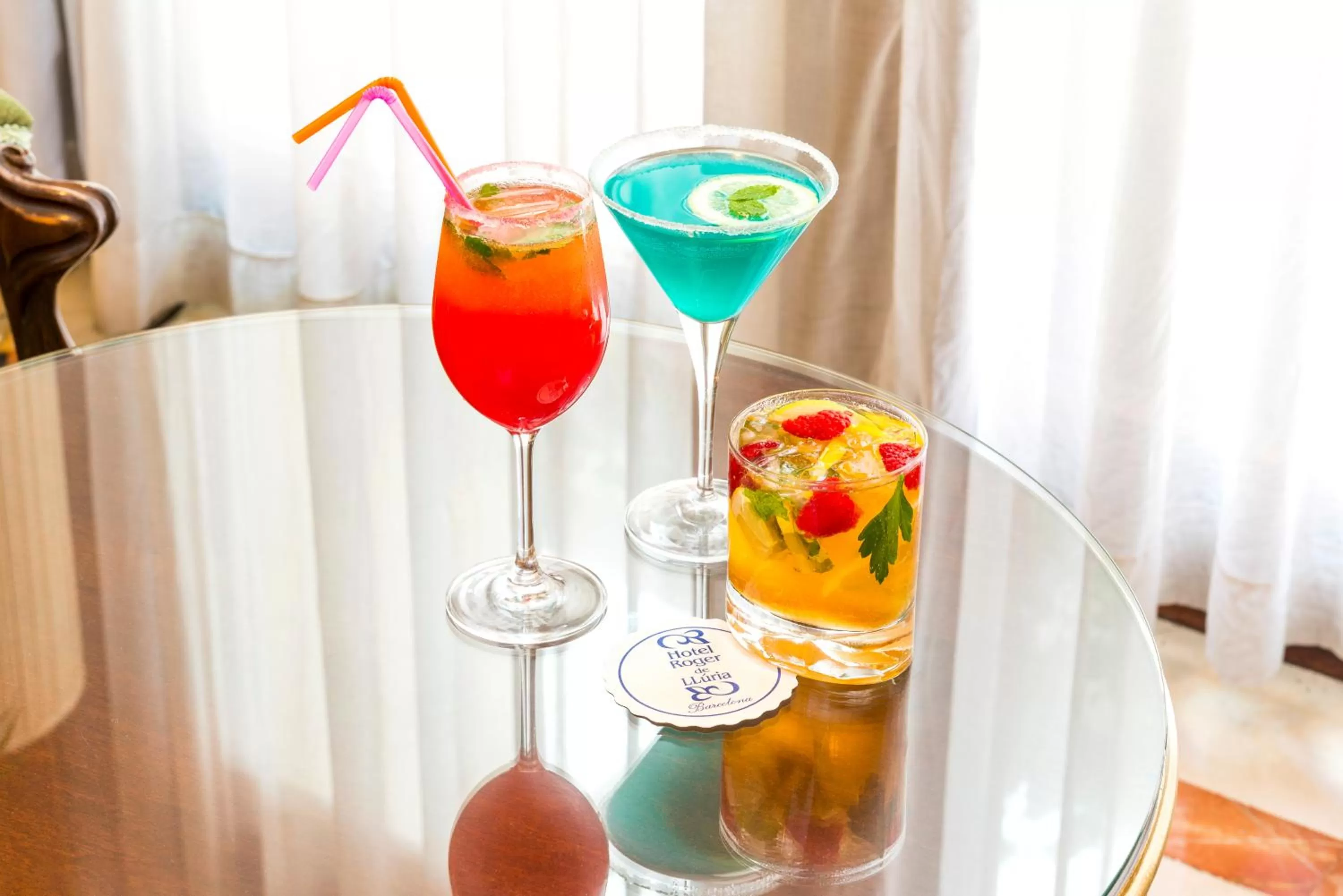 Living room in Hotel Roger de Llúria